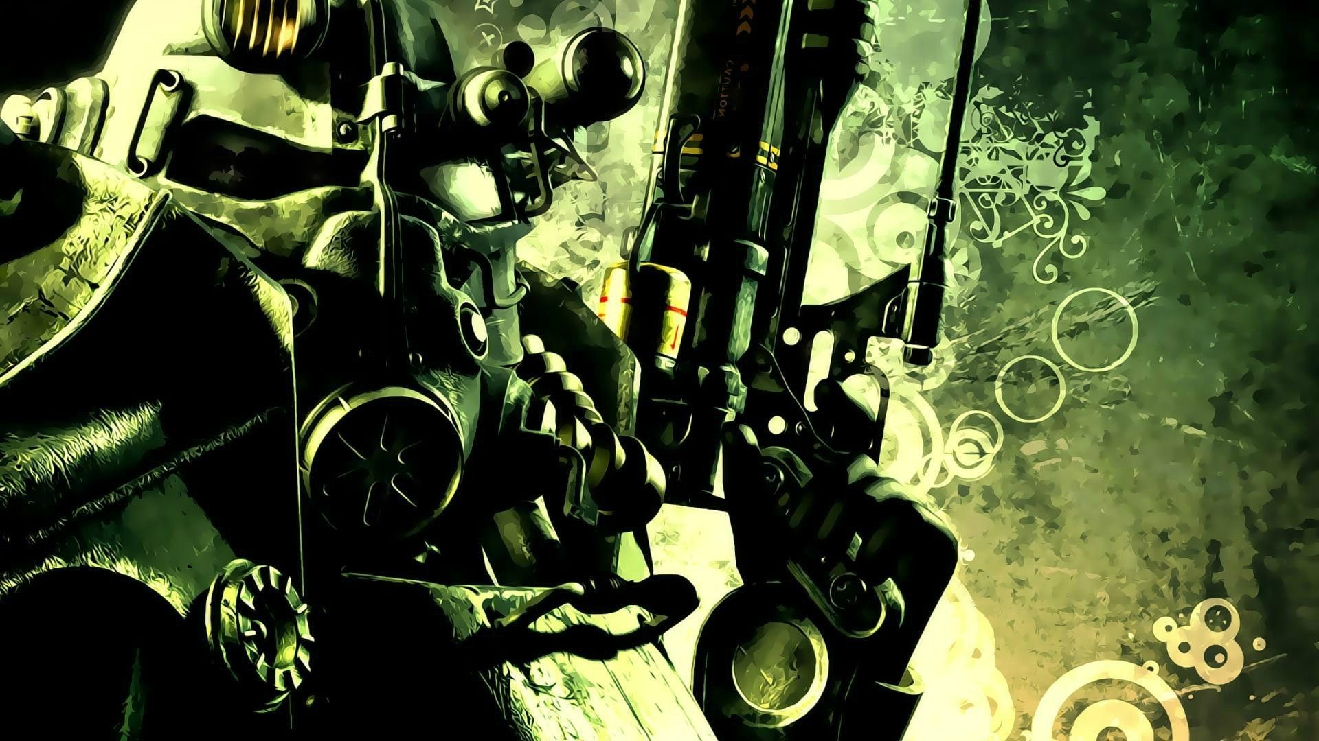 Power Armor New California Republic, Fallout, 3840x2160 UHD, PC 4K