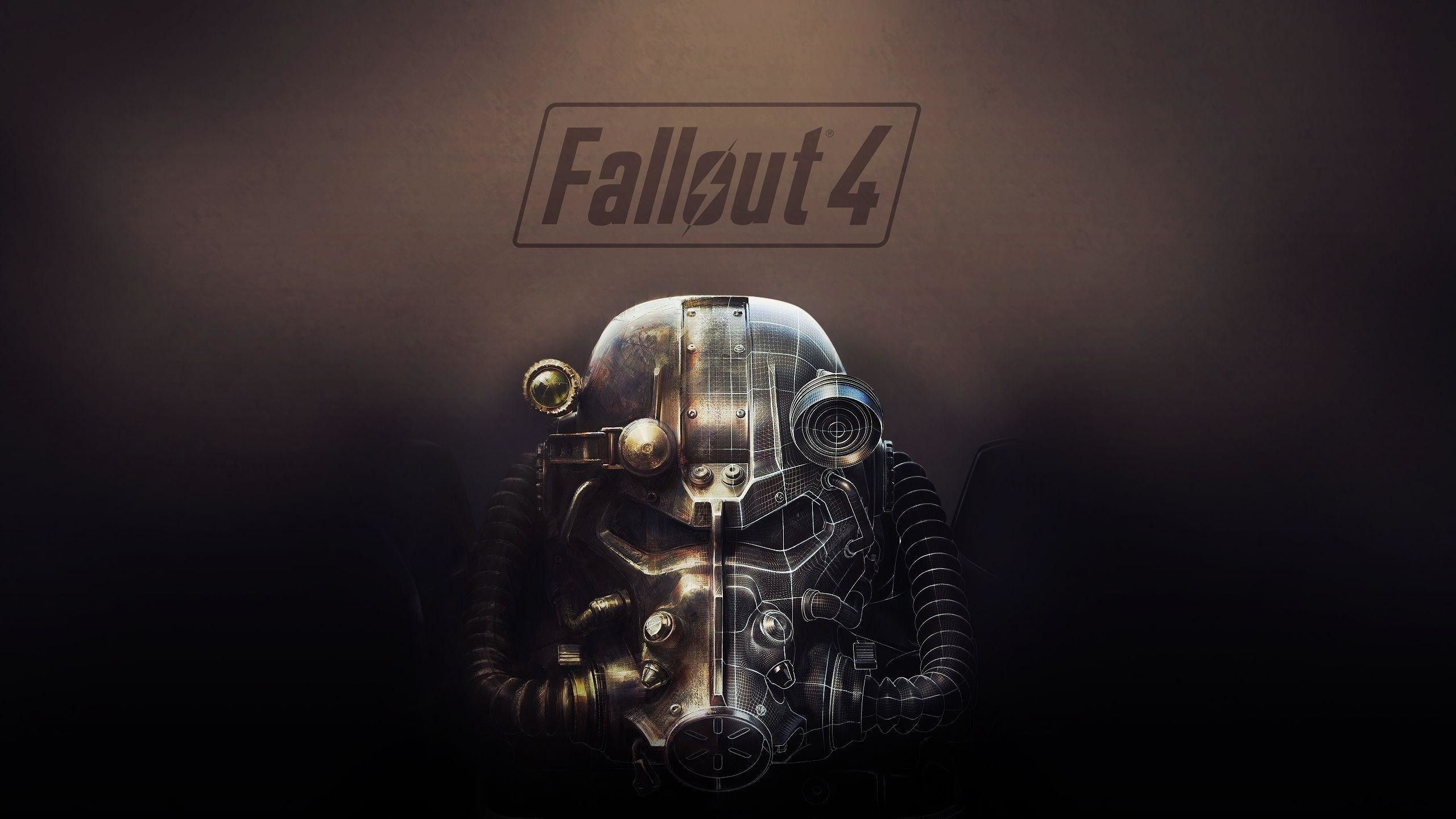 Fallout 4 casco power armor, 2560x1440 QHD, Laptop