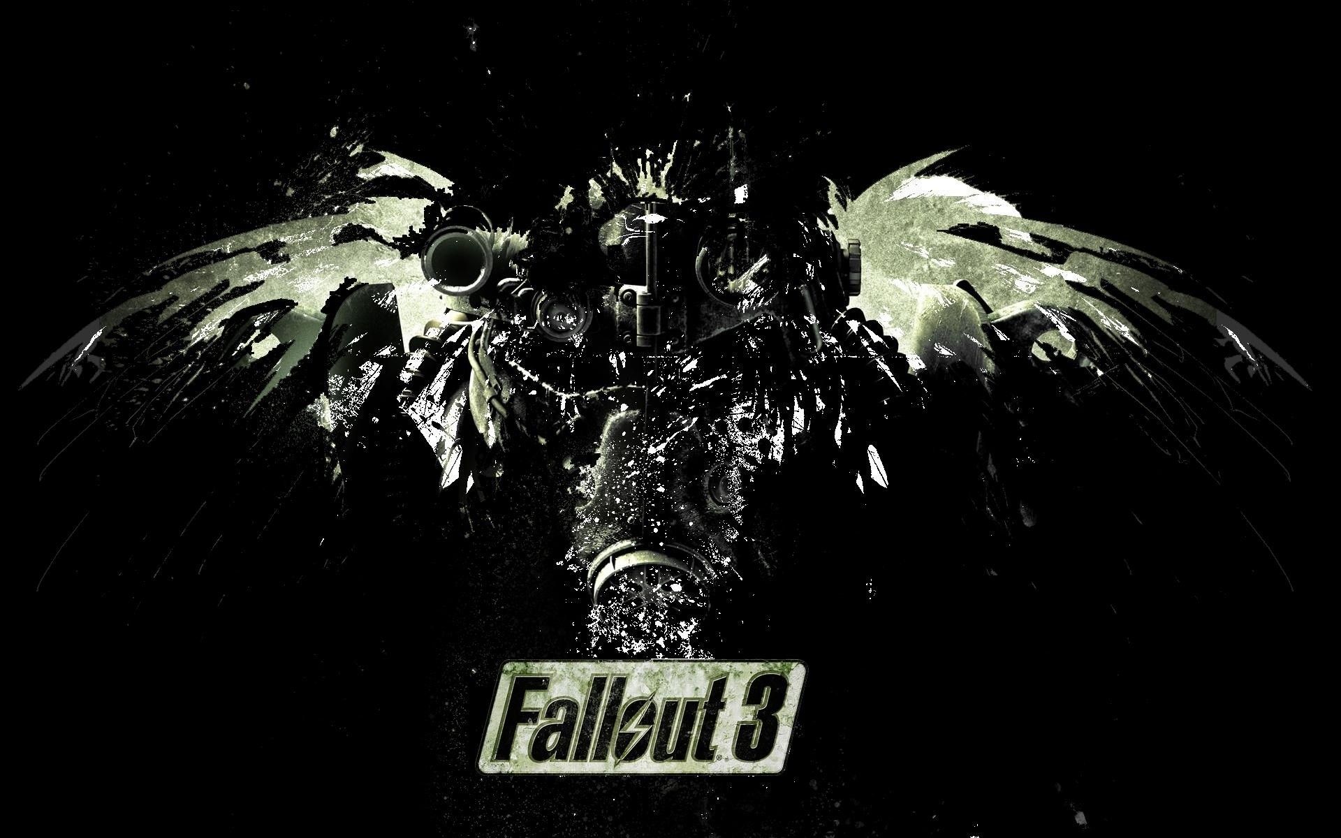 Fallout 3 logo teschio alato, 1920x1200 Full HD+ WUXGA, Desktop
