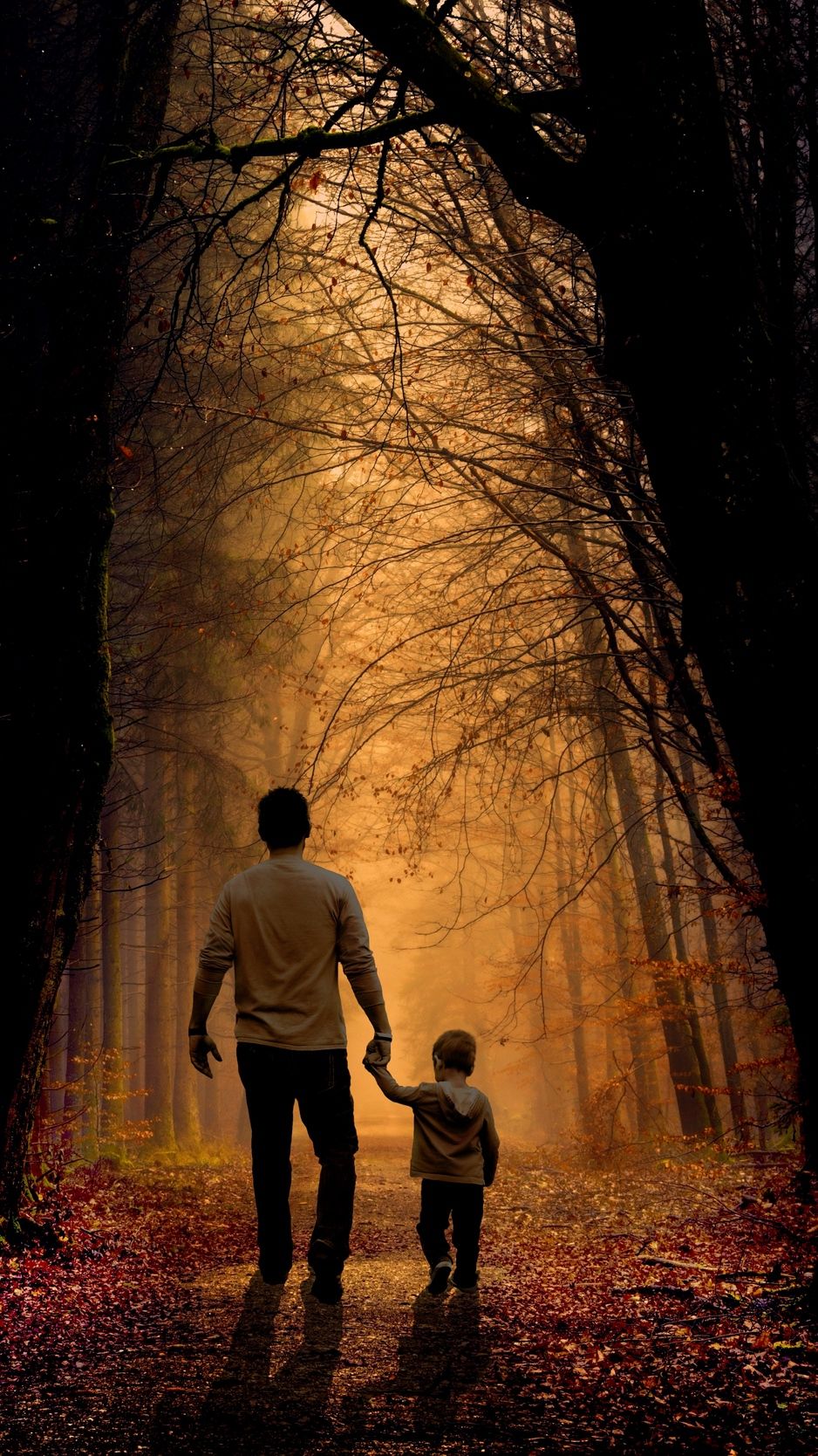 Famiglia mani protettive tramonto, 938x1668 Full HD Verticale, iPhone