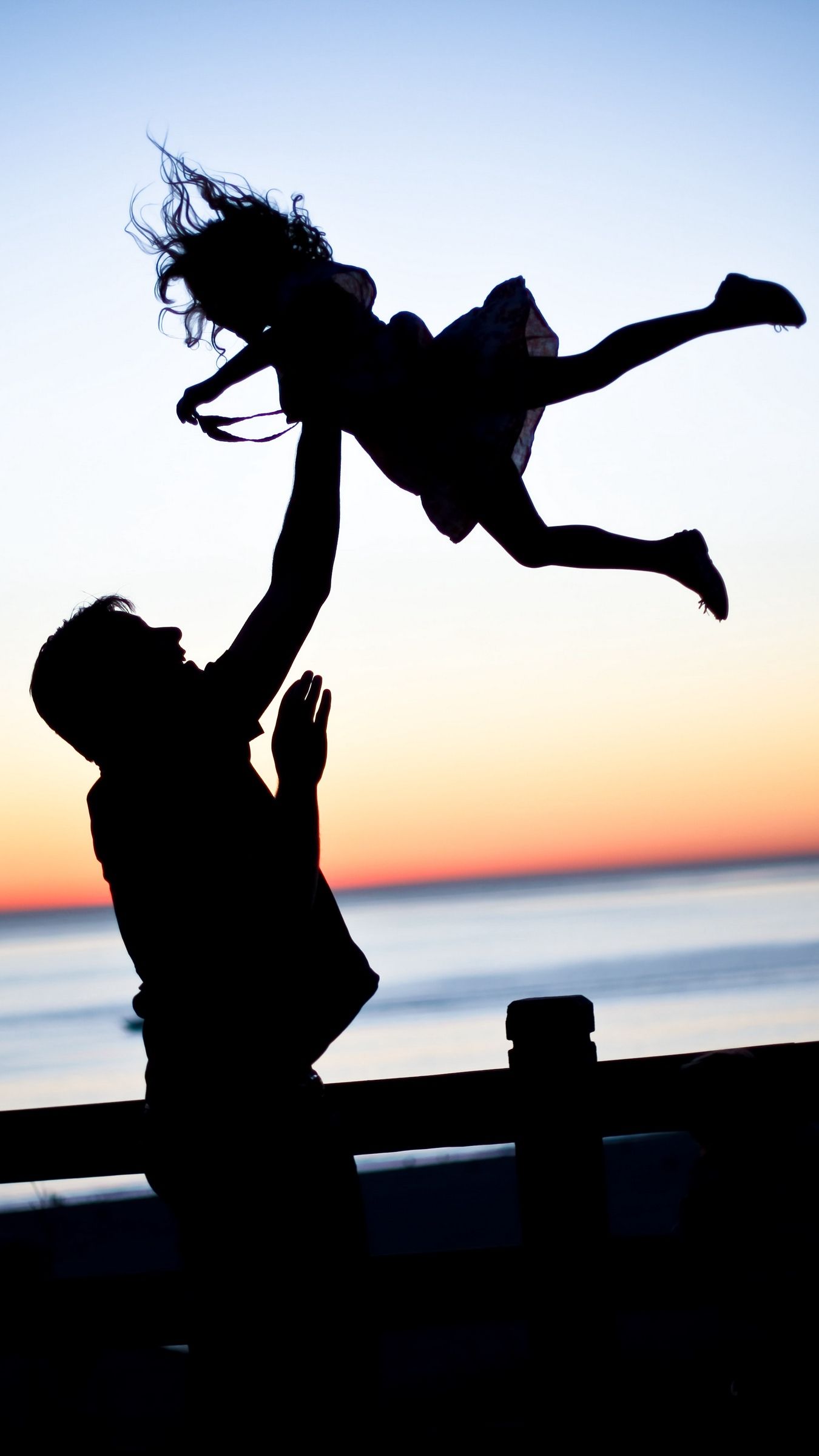 Sacra Famiglia silhouette tramonto, 1920x1080 1080p, Desktop