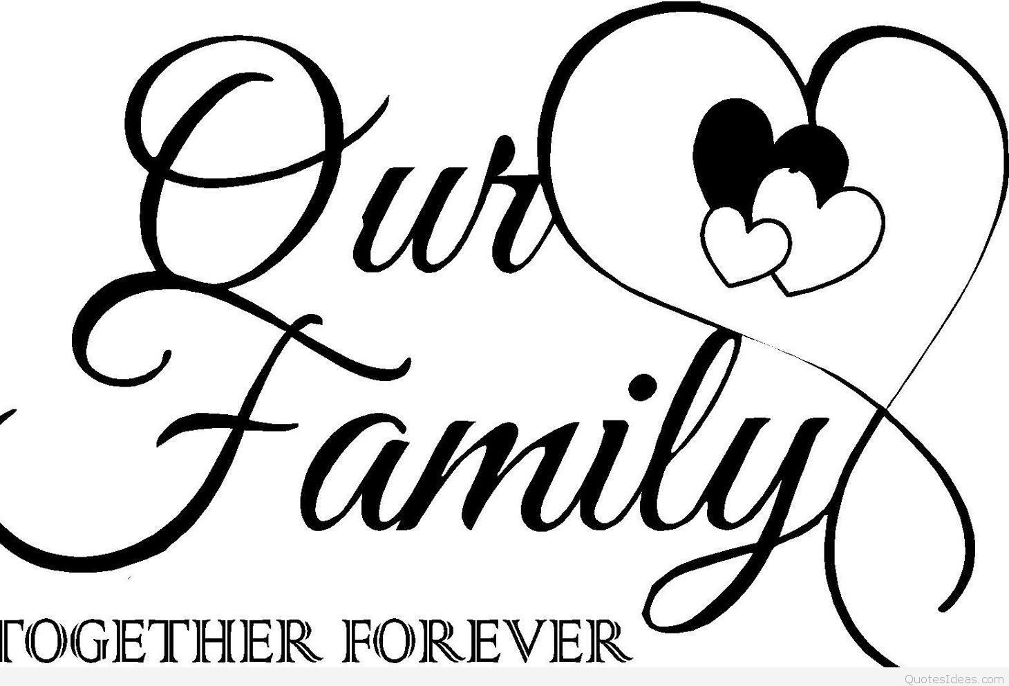 I Love My Family scritta colorata, 1047x1862 Verticale, Telefono
