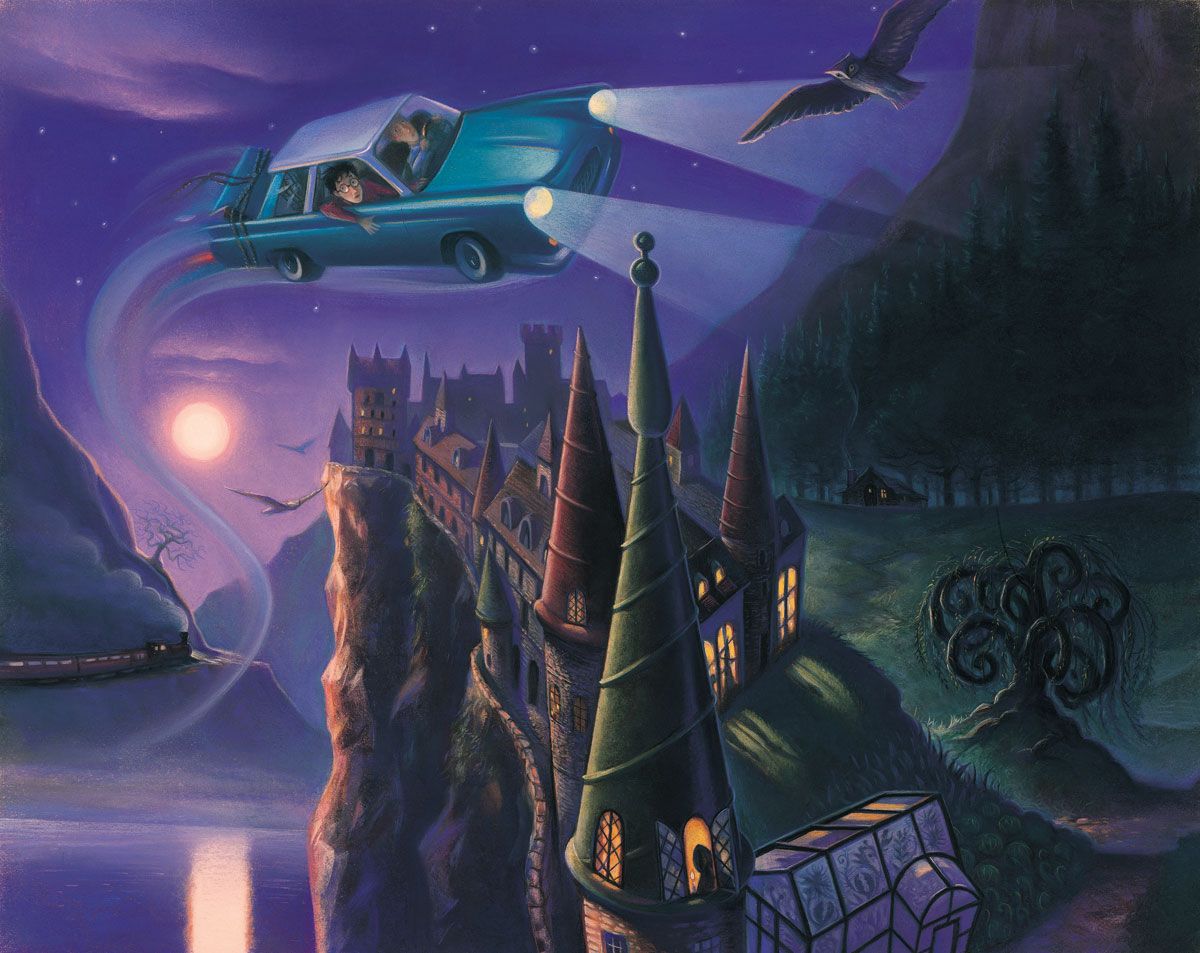 Harry Potter personaggi fan art, 2000x900 21:9, Ultrawide