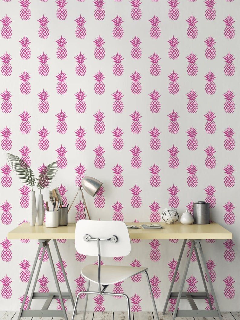 Ananas rosa su bianco, 794x1059 Verticale, Xiaomi
