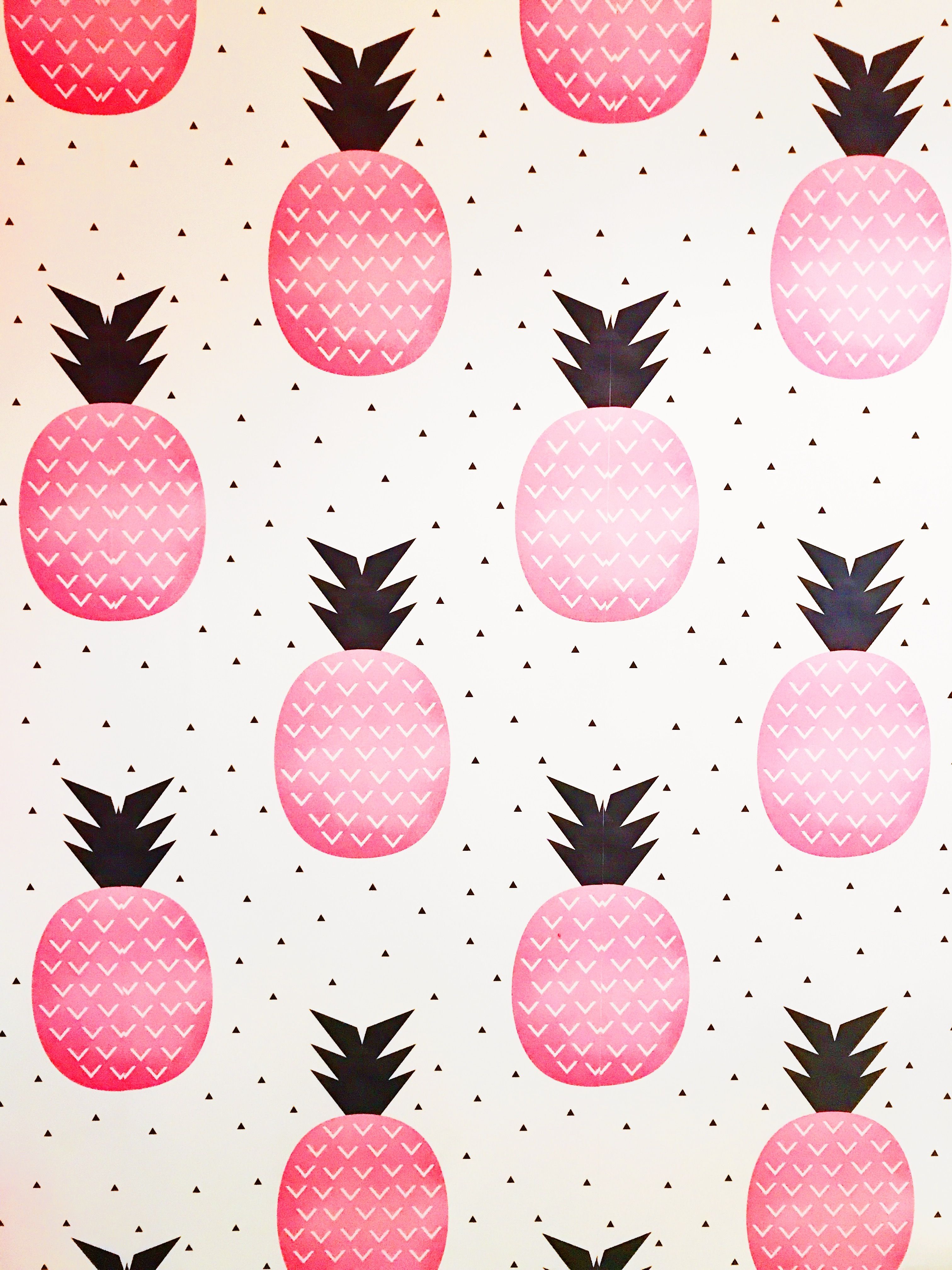 Ananas pattern rosa pastello, 2800x1880 2K, Desktop