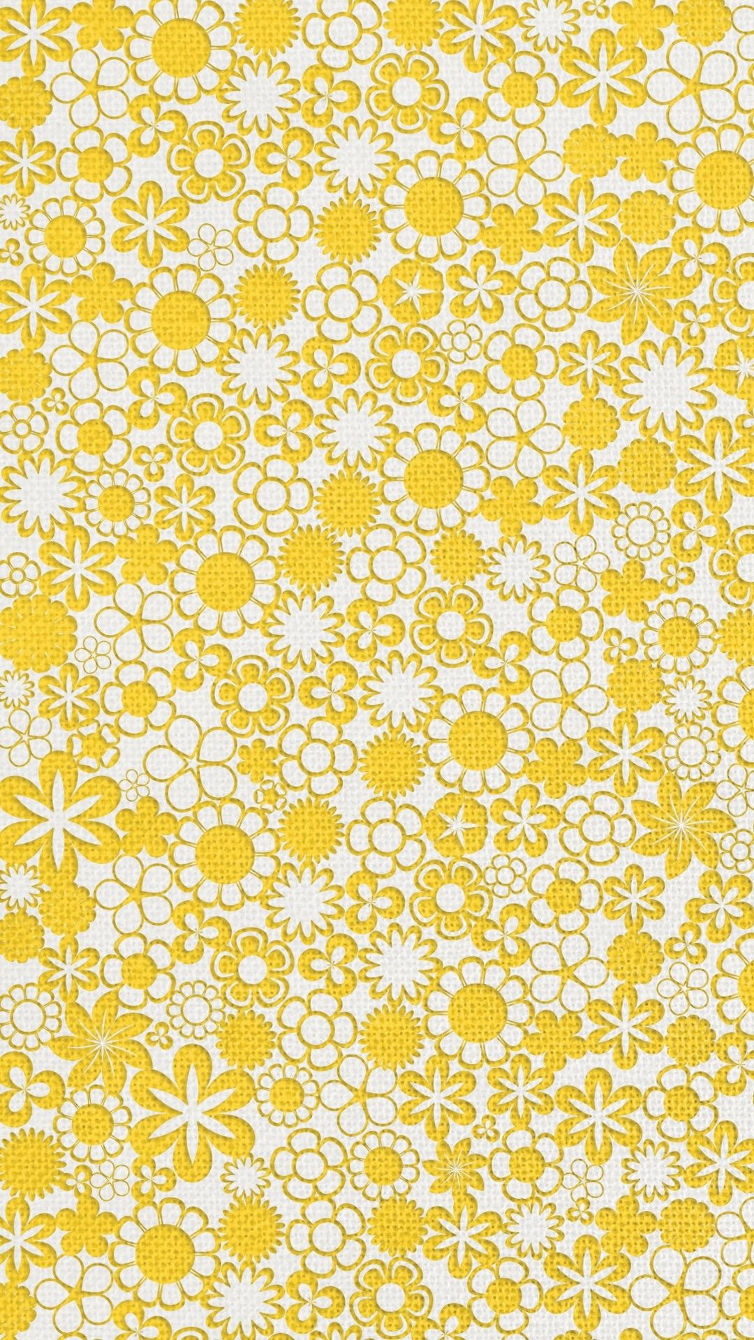 Fiori gialli e bianchi, 1080x1920 Verticale, iPhone Pro Max