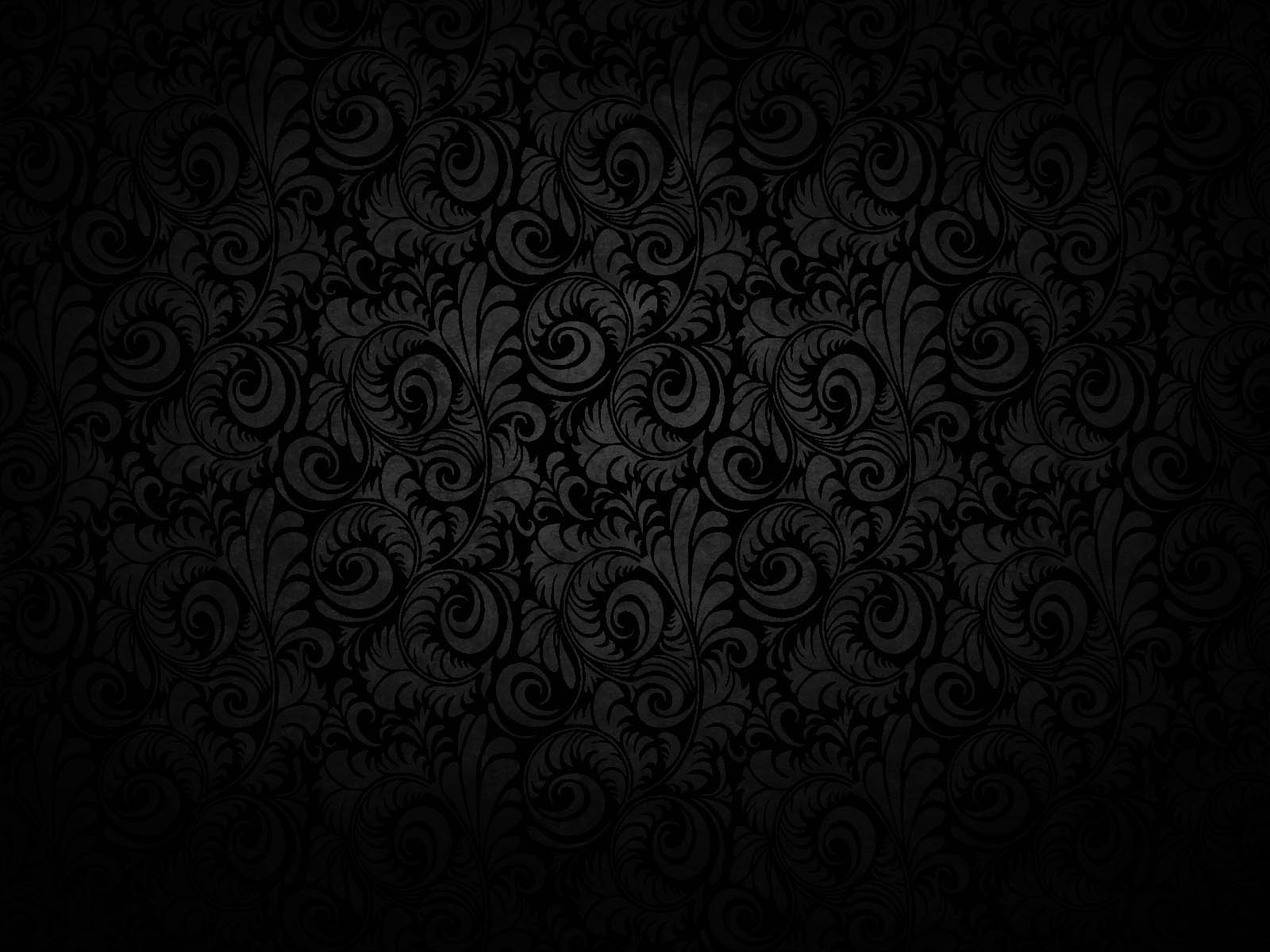 Motivo floreale nero damascato, 1600x1200 900p, MacBook Air