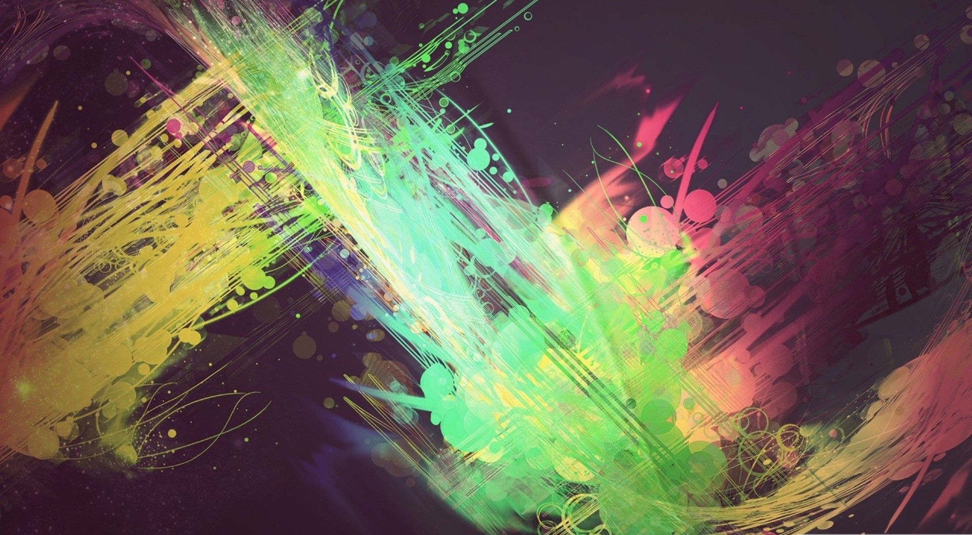 Schizzi astratti colorati vernice, sfondi per Telefono, 1920x1058 Full HD, Desktop