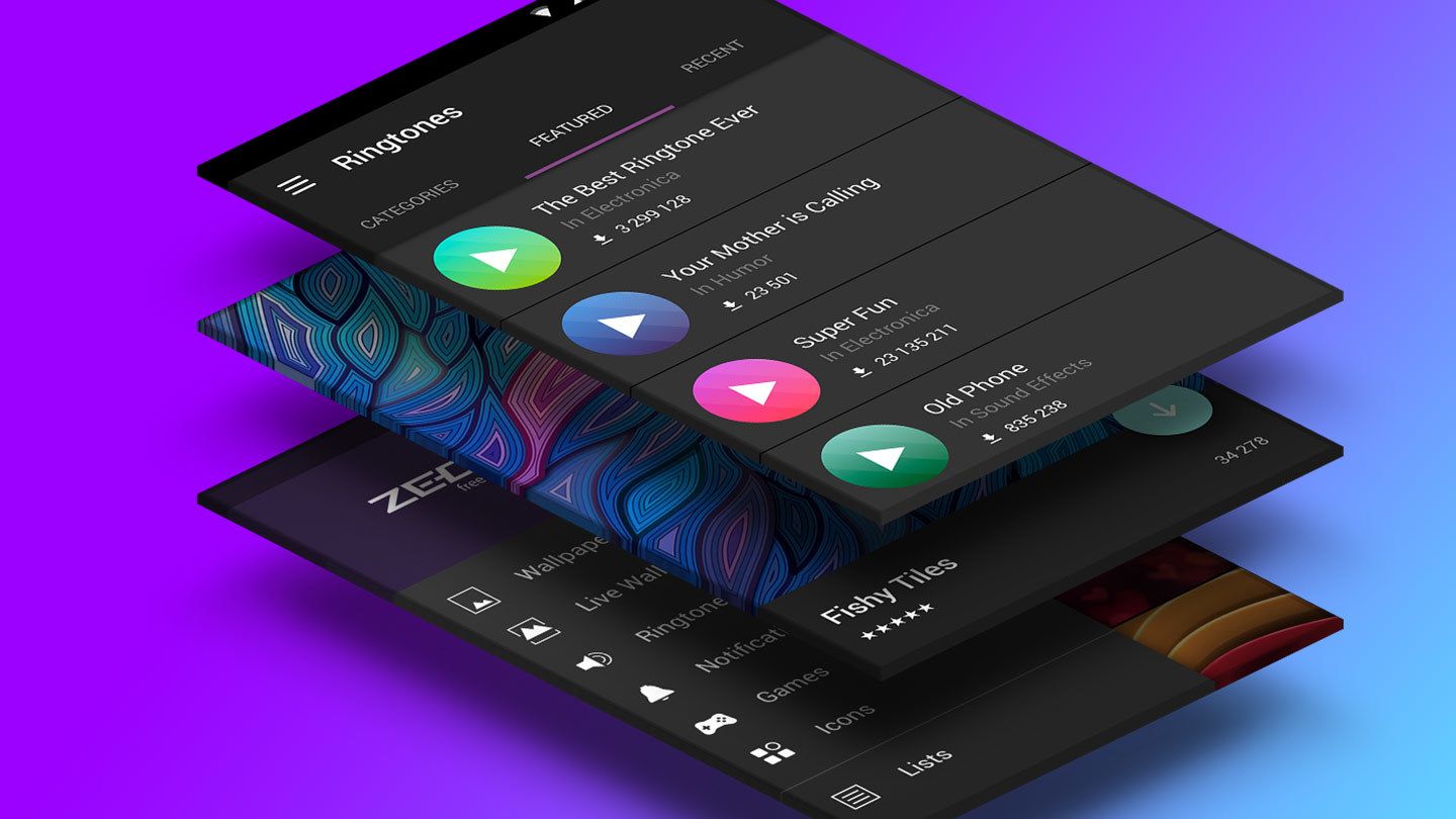 cubi rossi 3D su smartphone, sfondi per Telefono, 1440x810 720p, PC