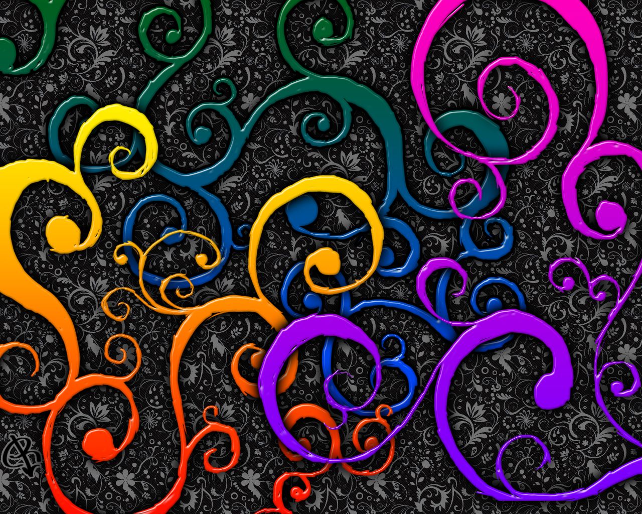 Spirali colorate astratte, sfondi per Telefono, 1280x1024 720p, Laptop