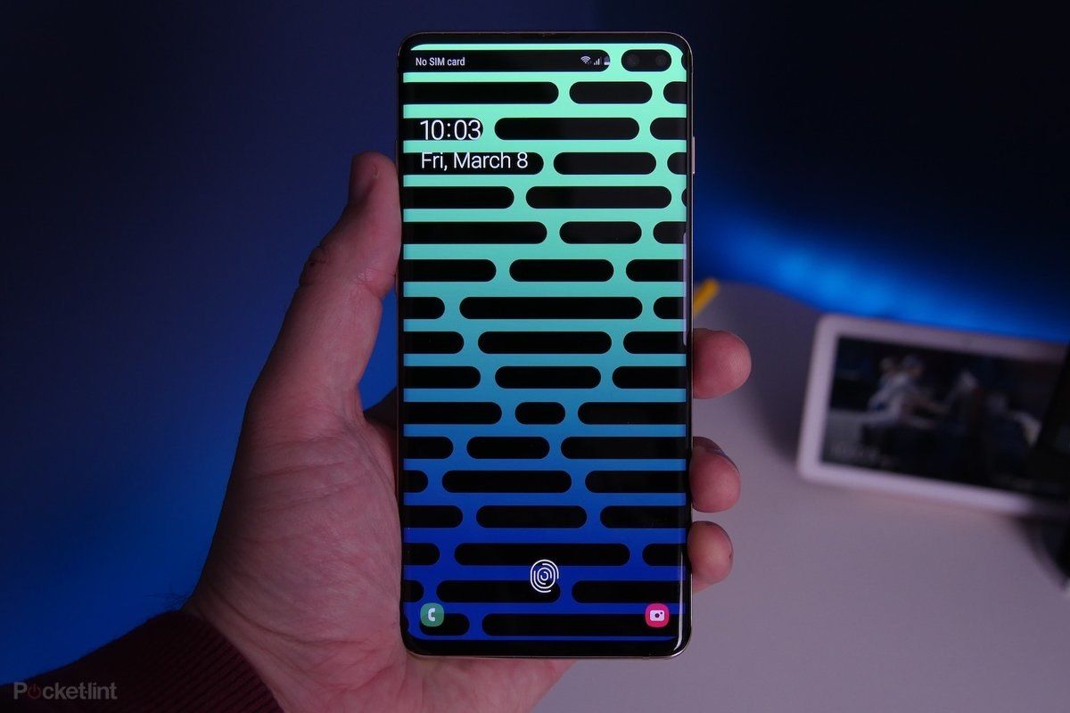 Samsung Galaxy S10 in mano, sfondi per Telefono, 1200x800 HD, Laptop