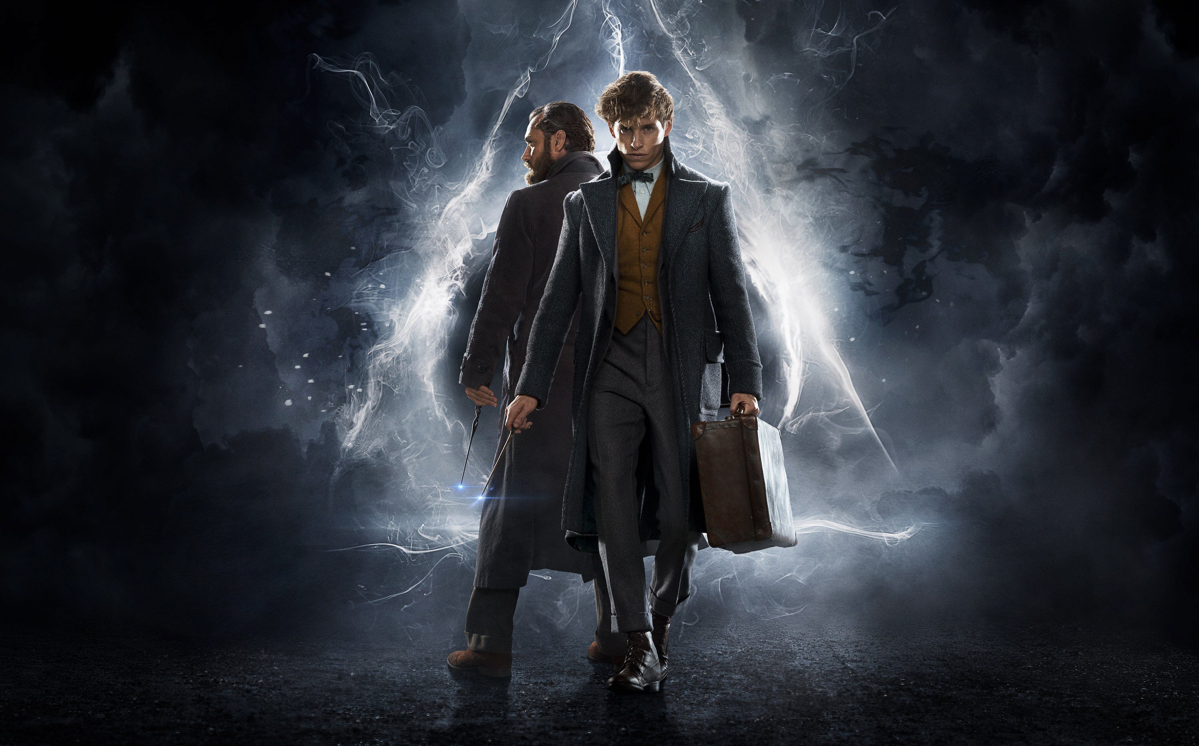 Animali Fantastici, Grindelwald poster, 4000x2490 4K Ultra HD, Monitor 4K