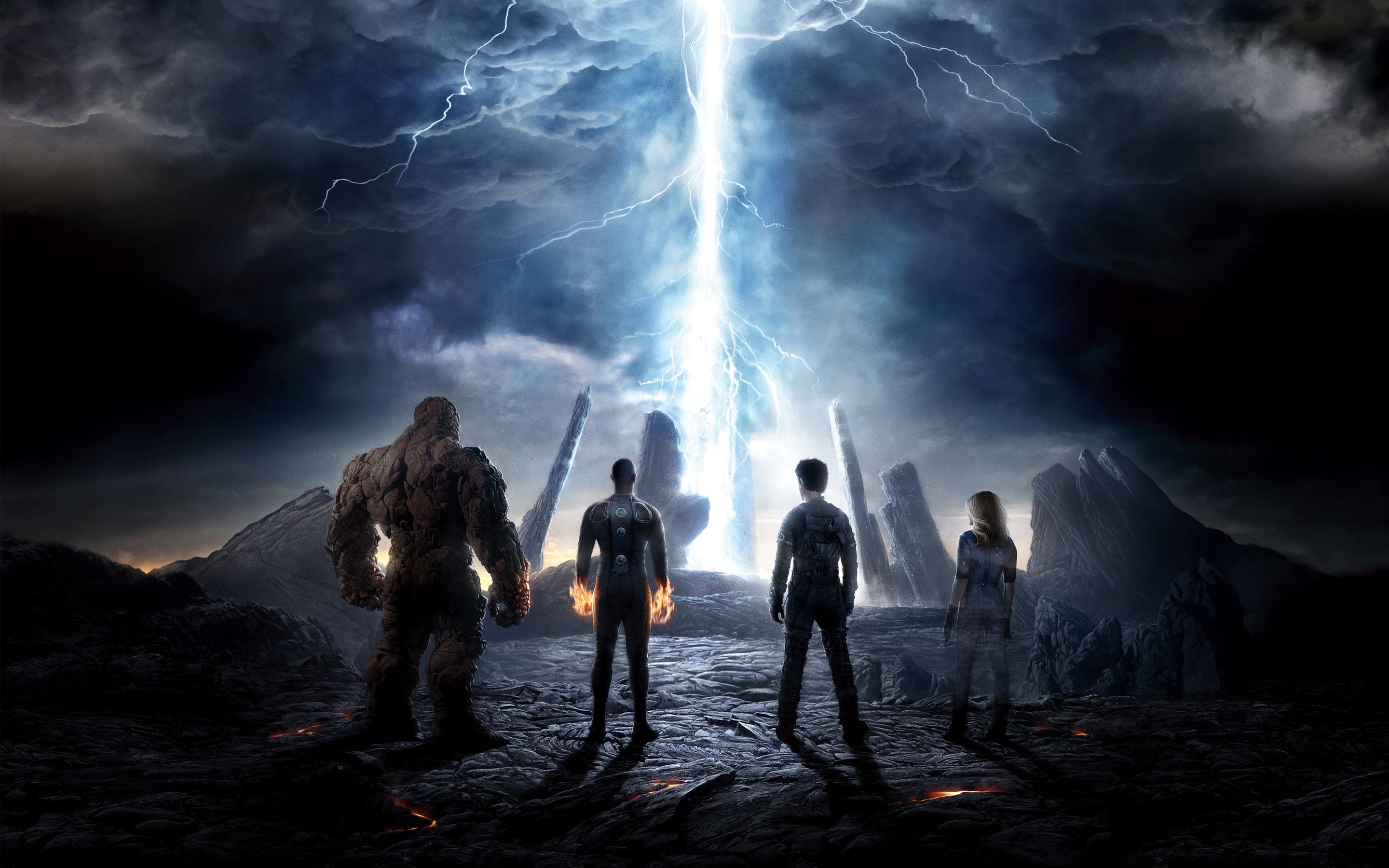 Fantastic Four fulmine cielo, 2880x1800 2K, Desktop