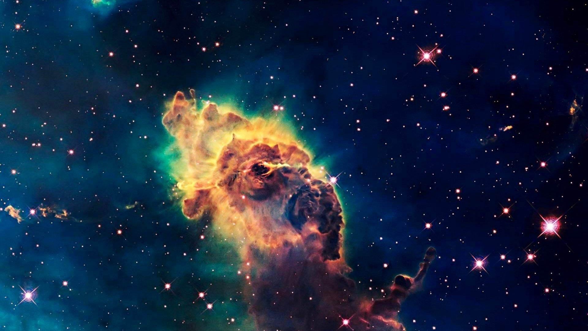 Nebulosa galassia colorata, 1920x1080 1080p, PC Desktop