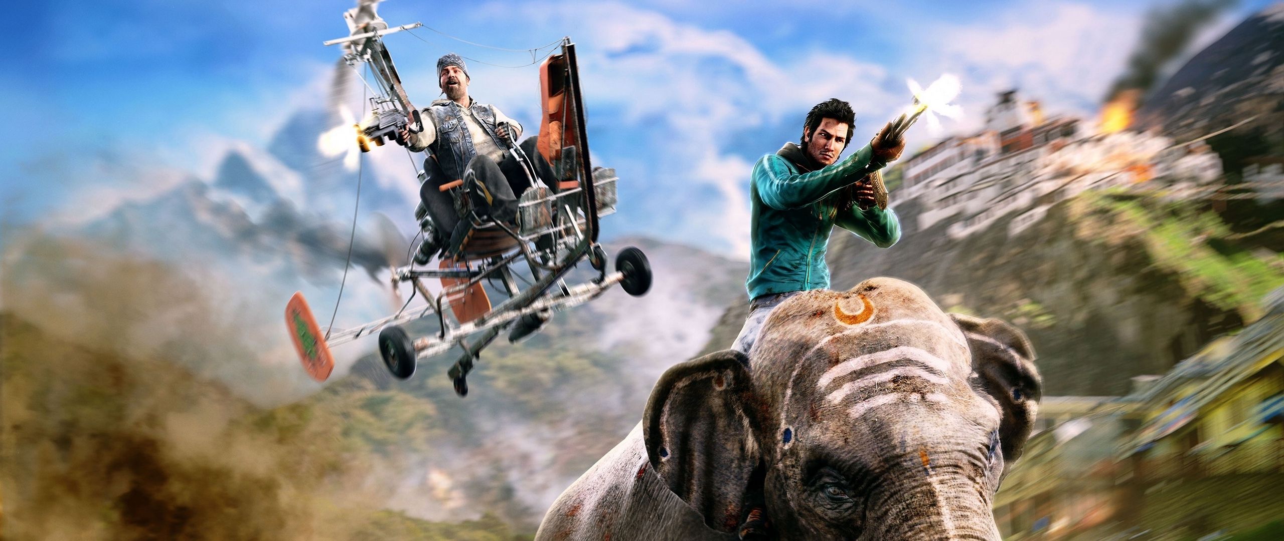 Far Cry 4 cacciatore e mammut, 2880x1800 WQXGA, Desktop