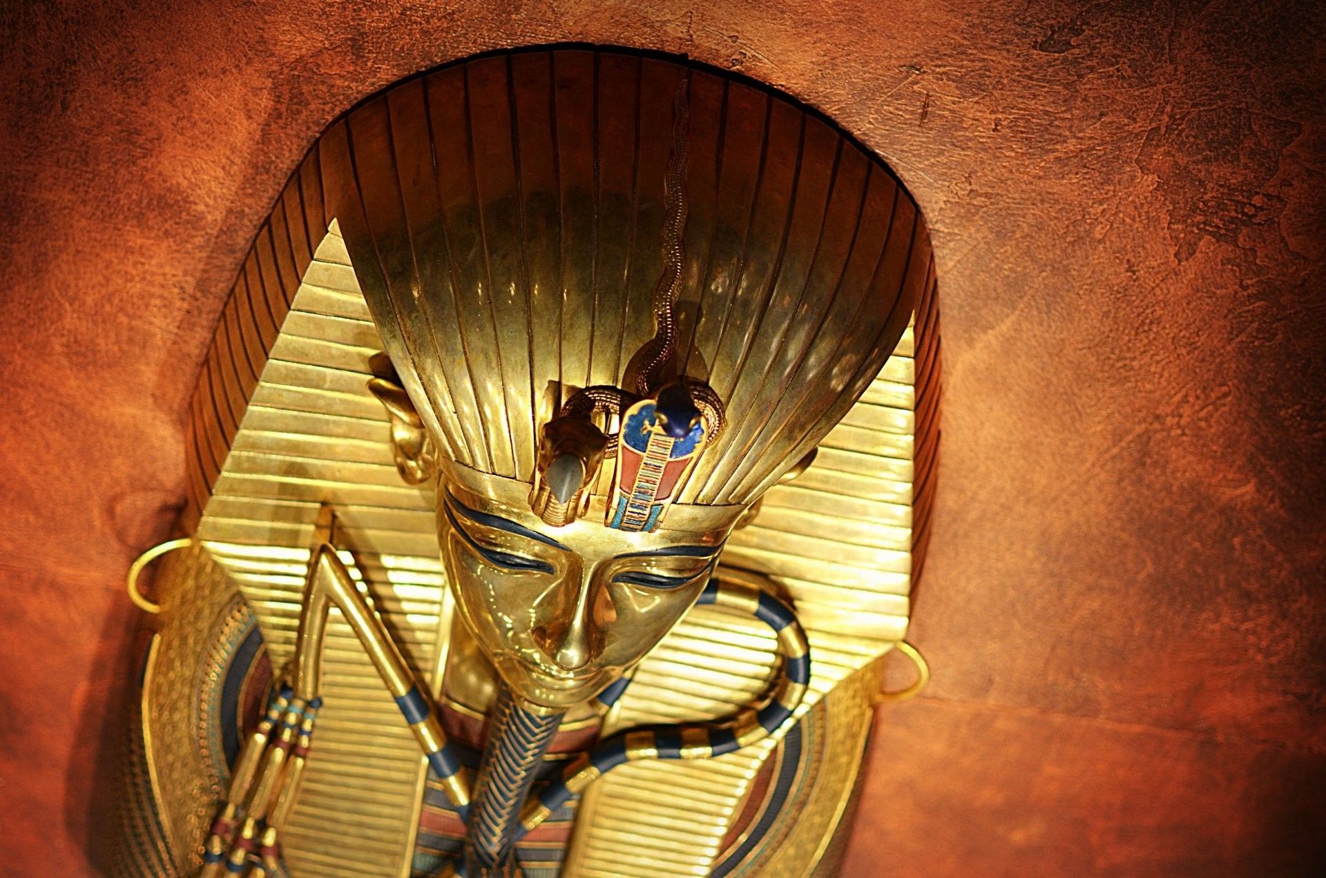 Maschera dorata di Tutankhamon, 1920x1272 Full HD+ WUXGA, Laptop