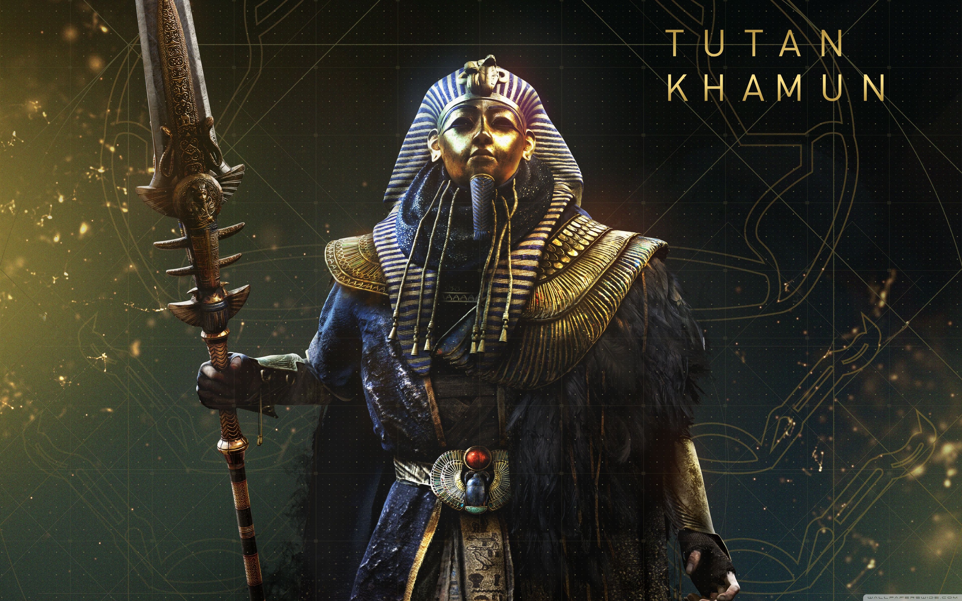 Tutankhamun Assassin's Creed Origins, Ubisoft, 3840x2400 UHD, PC 4K