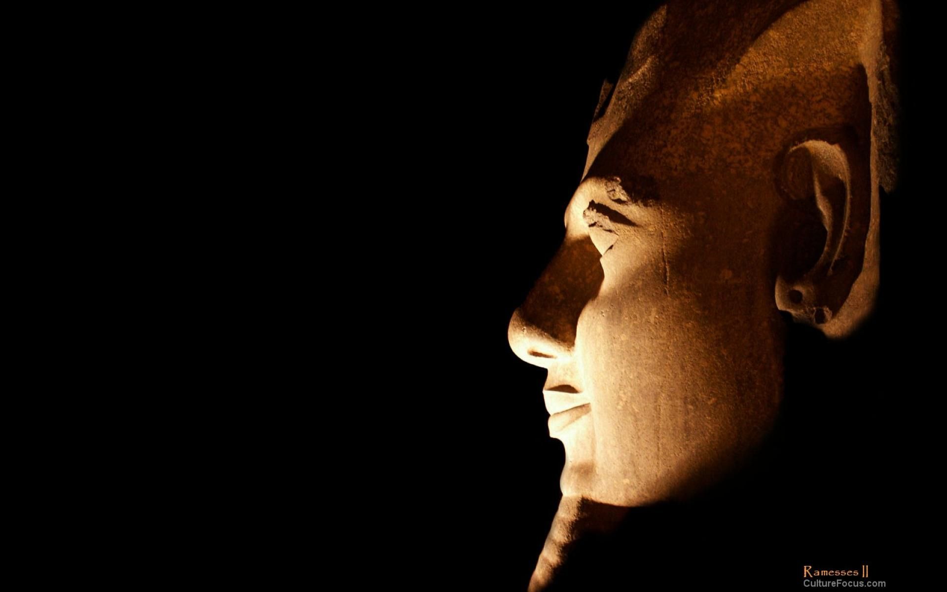Statua faraone profilo egizio, 1920x1200 Full HD+, Desktop