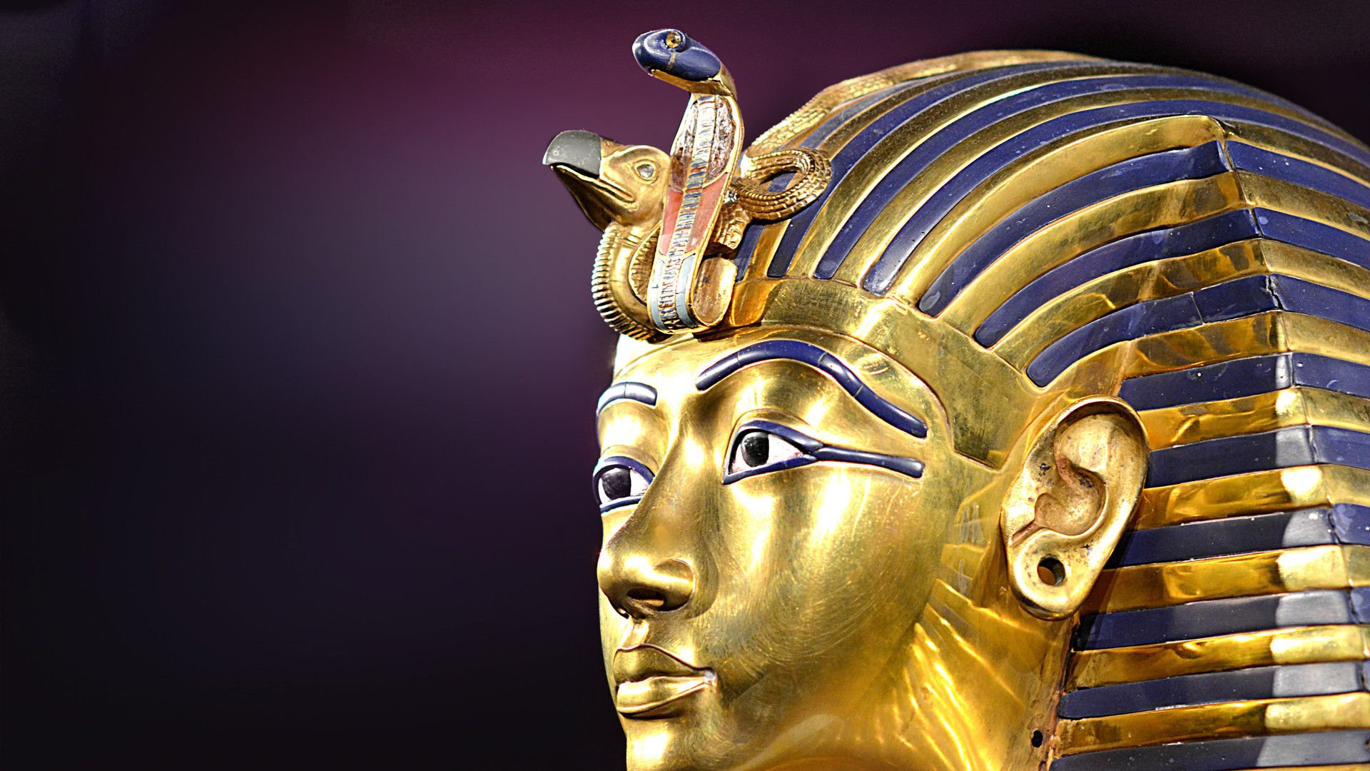 Maschera dorata di Tutankhamon, 1920x1080 Full HD, Desktop