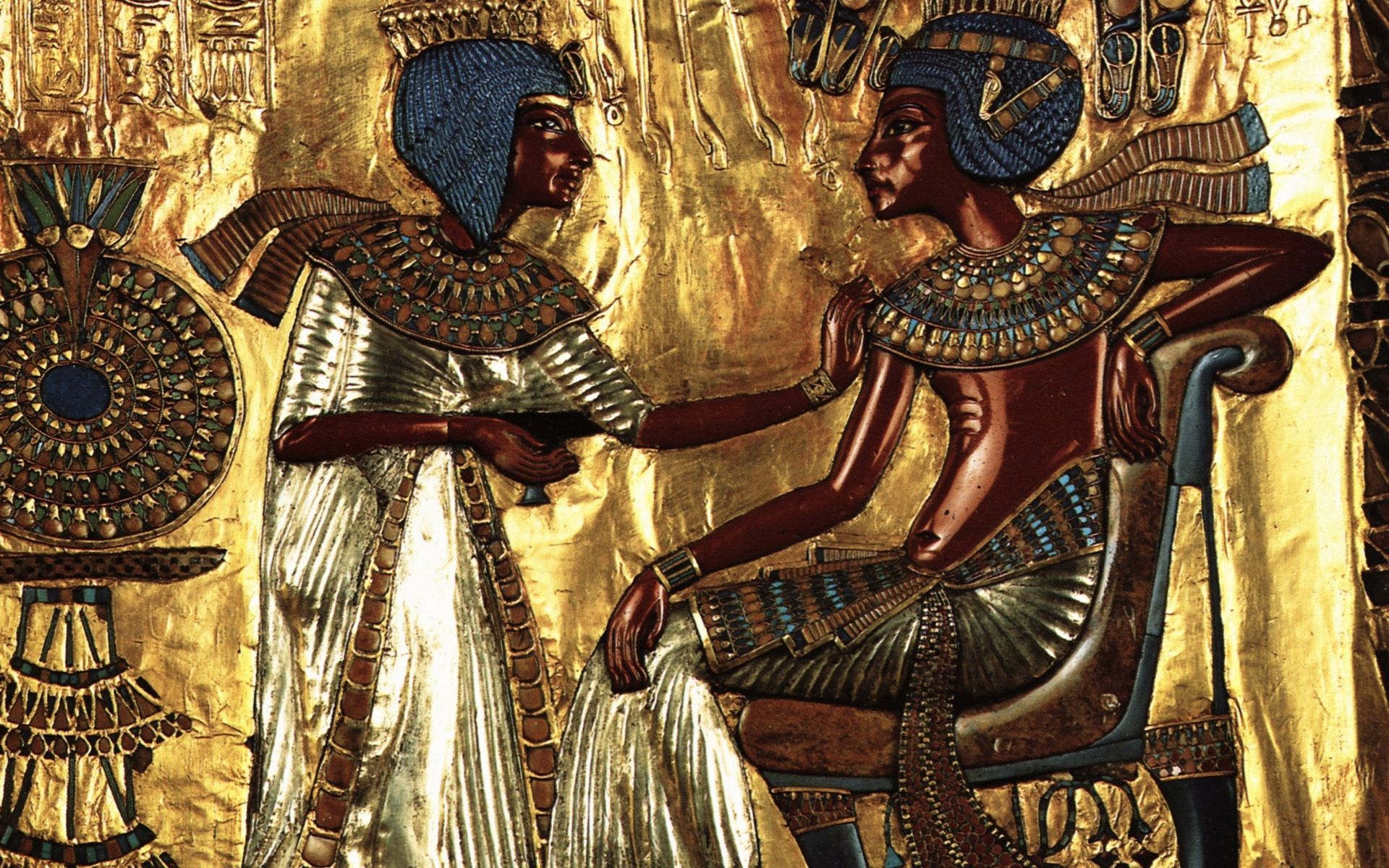 Trono di Tutankhamon egizio, 1920x1200 WUXGA, Desktop