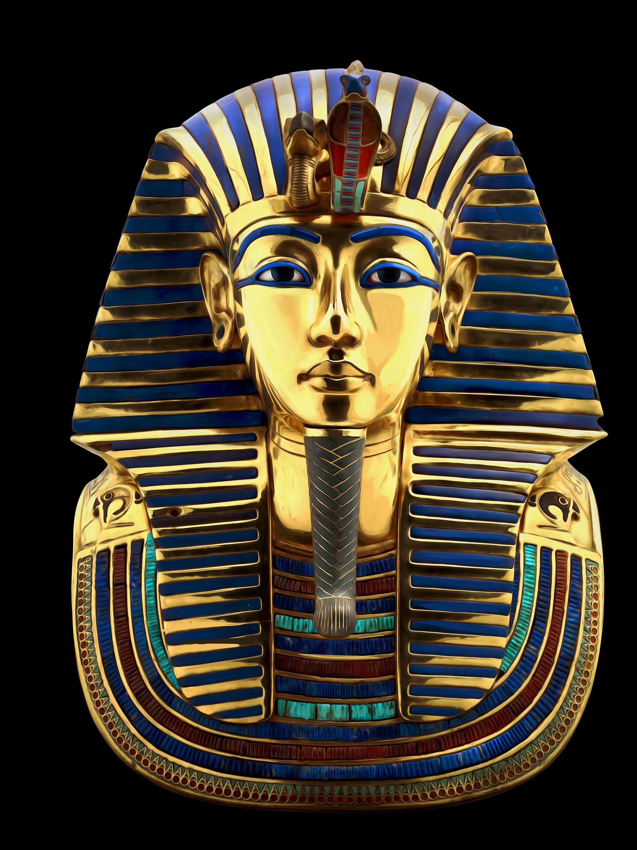 Maschera funebre di Tutankhamon, 2025x2700 Full HD Verticale, iPhone
