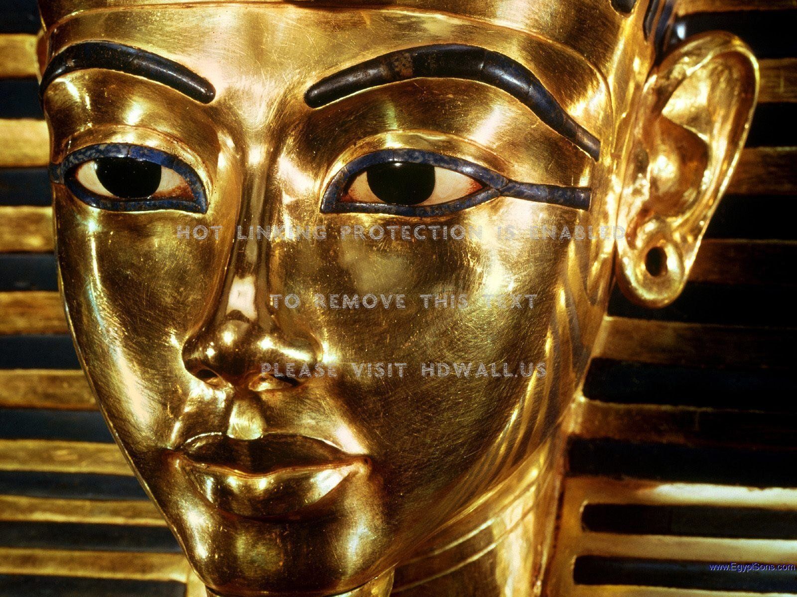Maschera dorata Tutankhamon, 1600x1200 HD Ready, Desktop