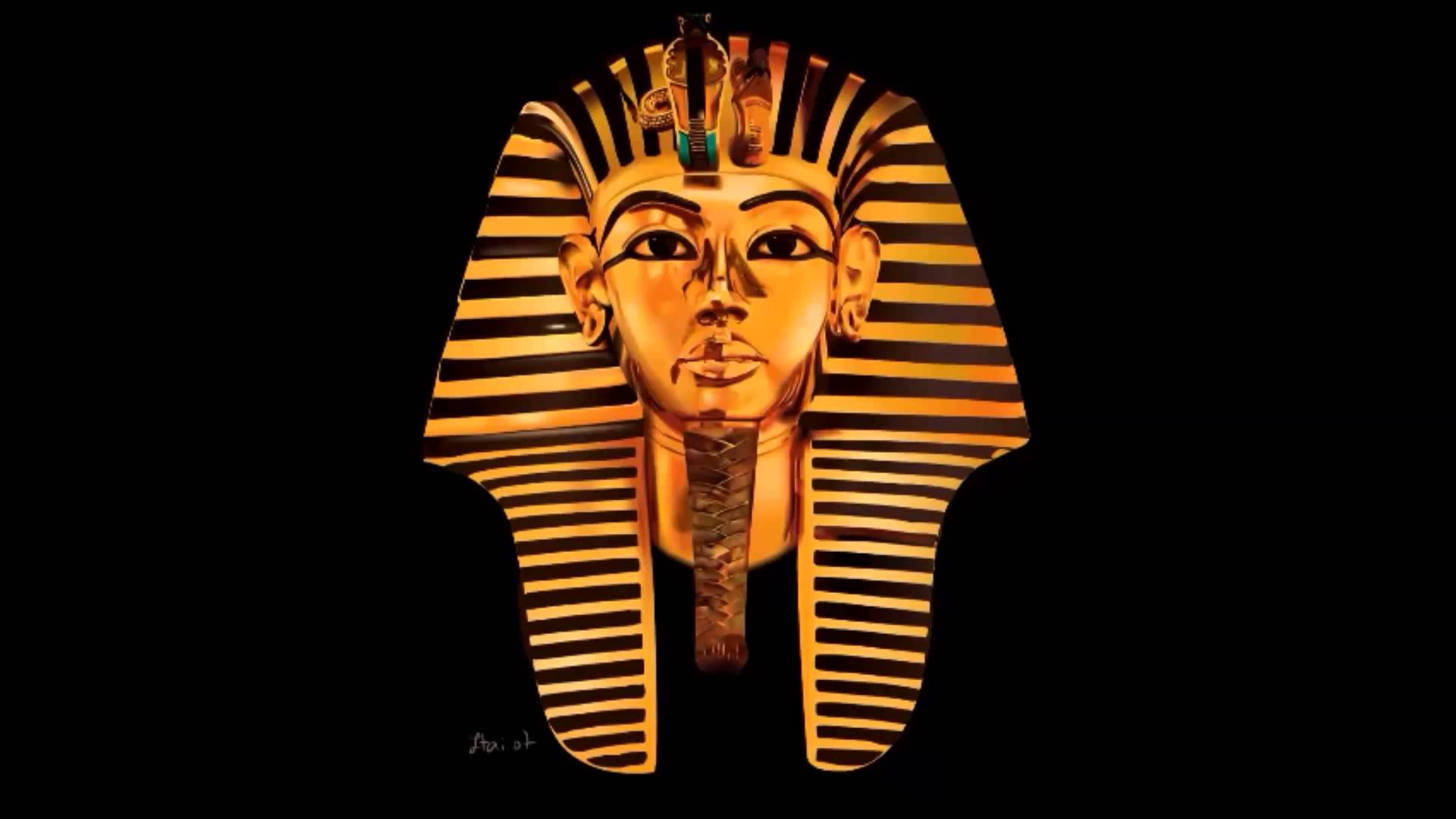 Maschera d'oro faraone Tutankhamon, 1920x1080 Full HD, PC