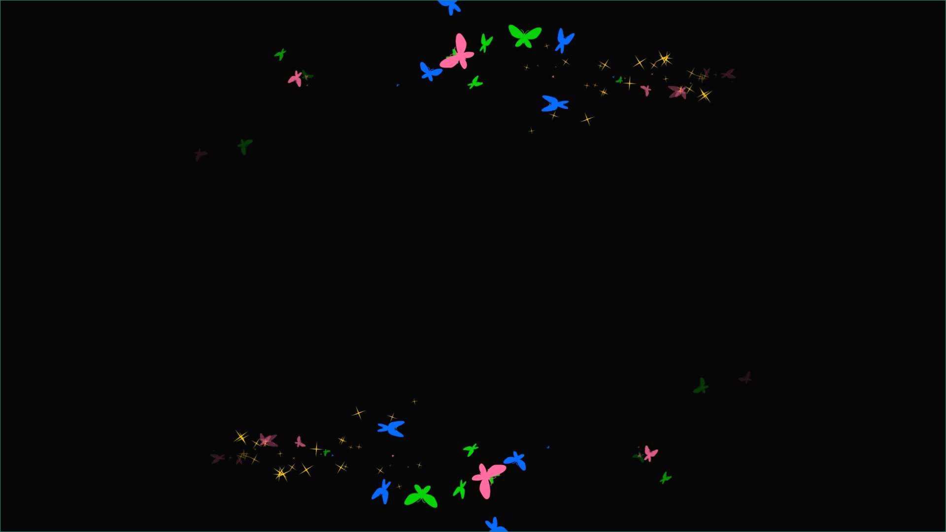 Farfalle blu e arancioni fiori, 1280x720 HD, Desktop