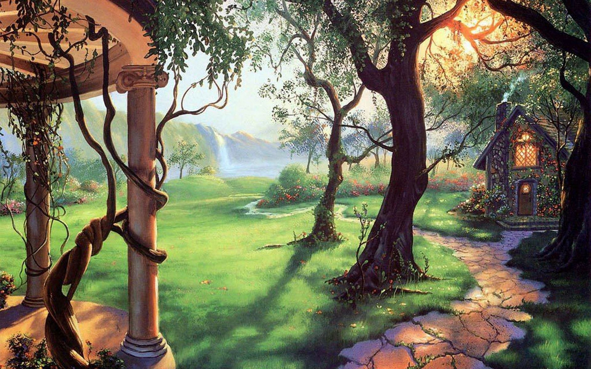 Fata della foresta fantasy, 1920x1200 WUXGA, Laptop