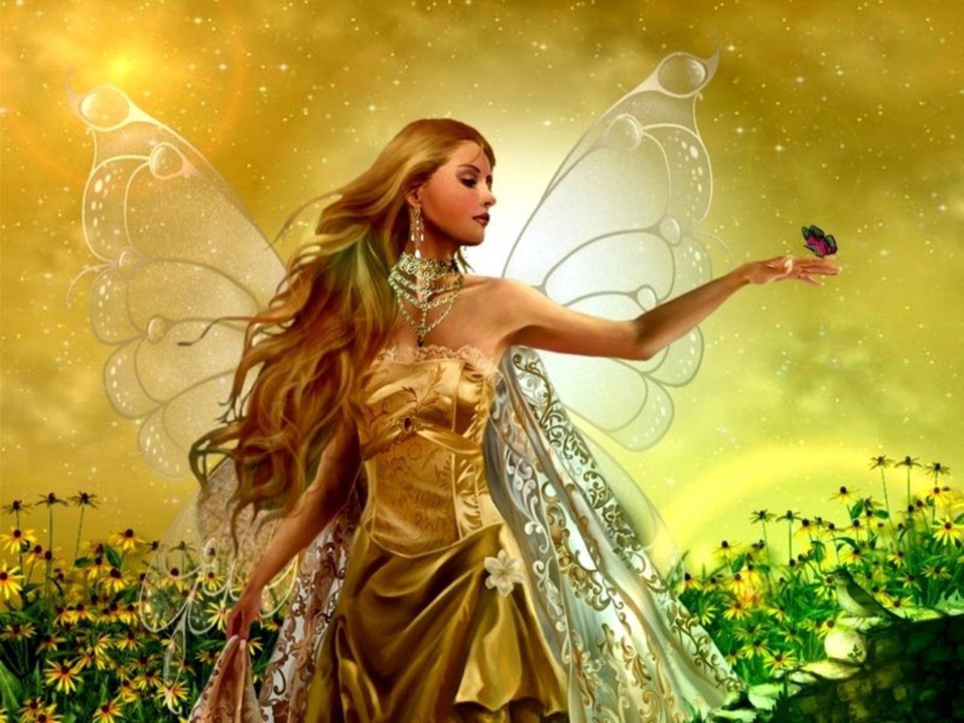 Fate e Farfalle, 1400x1050 HD, HP Laptop