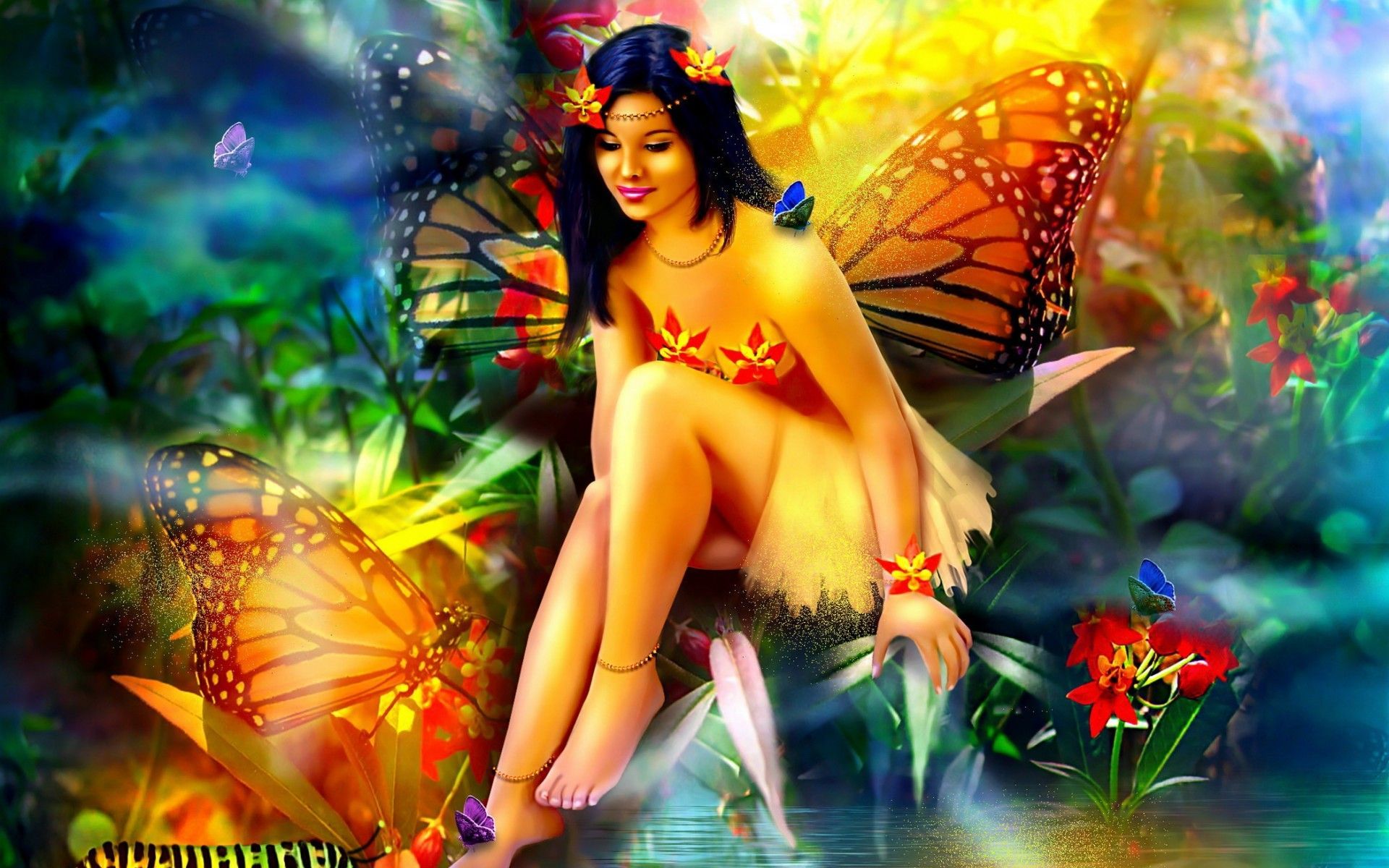 Fate e Farfalle, 1920x1200 Full HD+, iMac