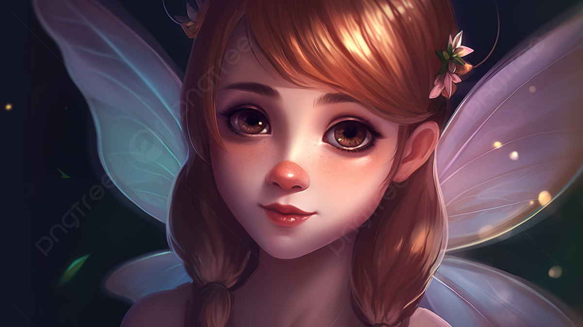 Fata dai capelli castani, 1200x673 HD, PC