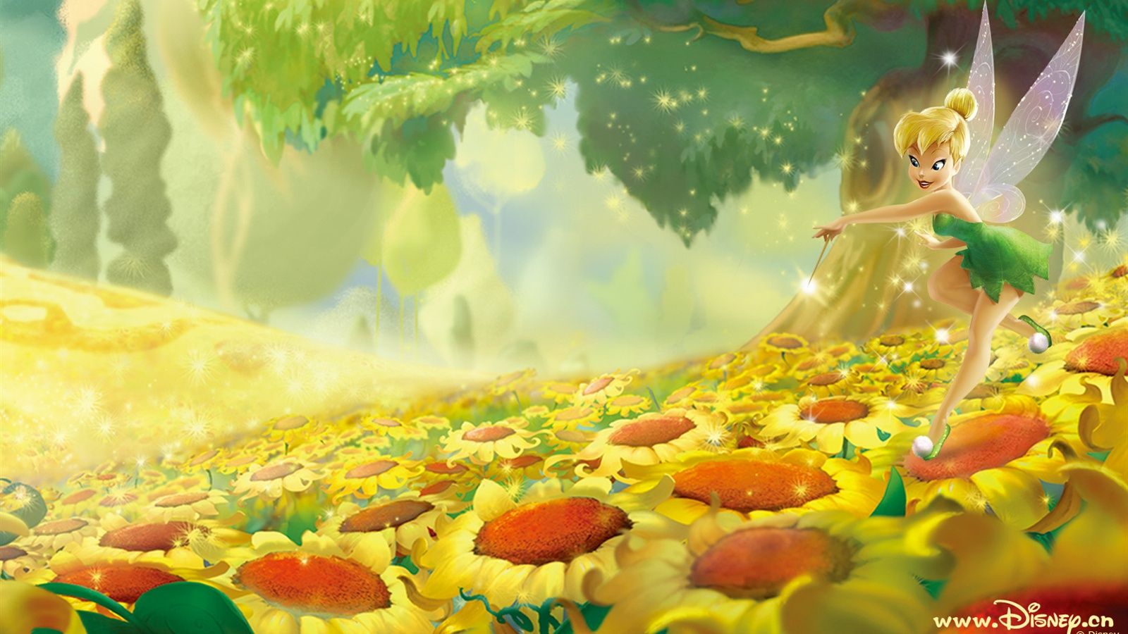 Trilli fata fiori Disney, classici d'animazione, 1600x900 900p, Desktop