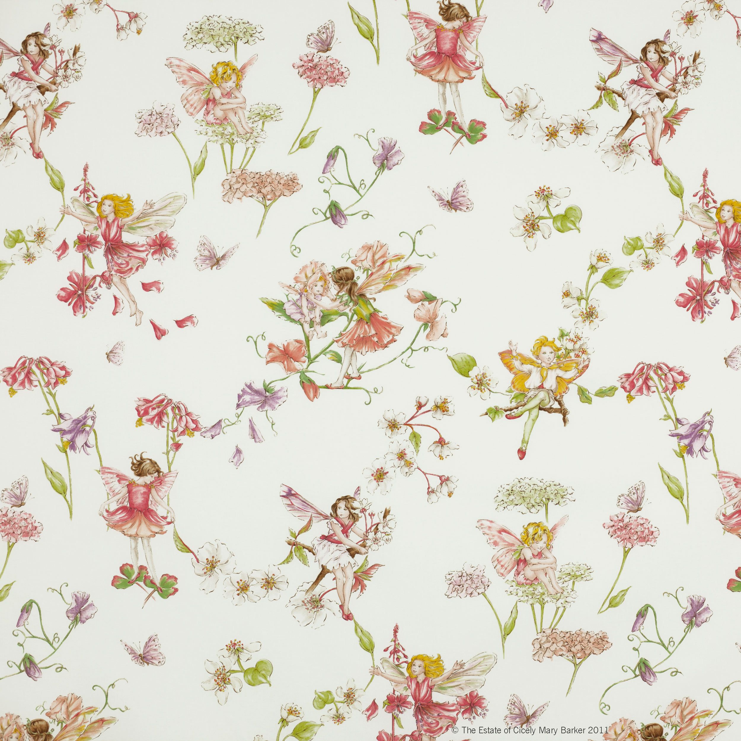 Fatine dei fiori rosa, 2500x2500 Hi-Res, iMac