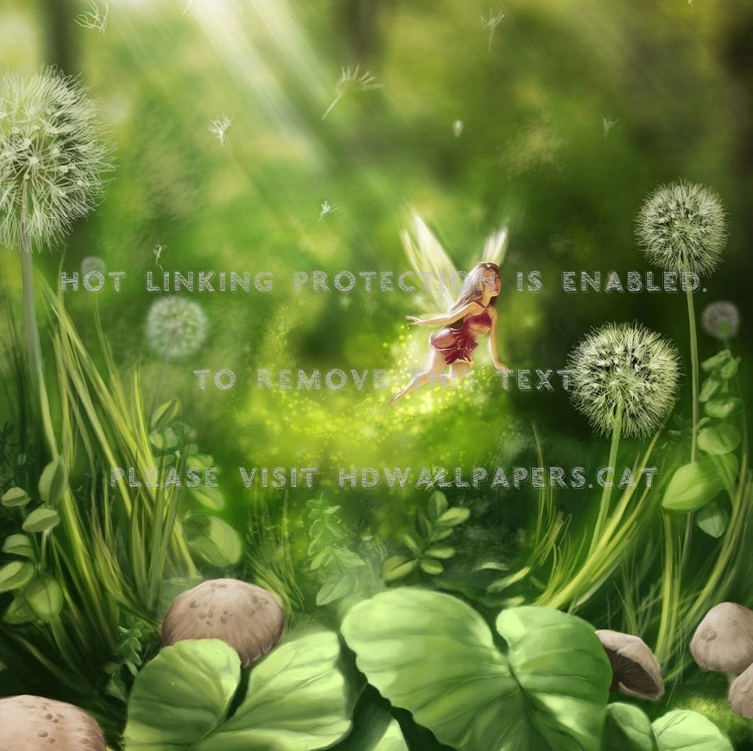 Fata fiori fantasy verde, 1061x1058 HD, PC Desktop