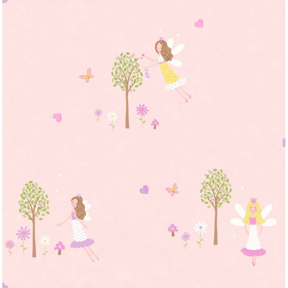 Fatine e alberi rosa, 1000x1000 HD, Laptop