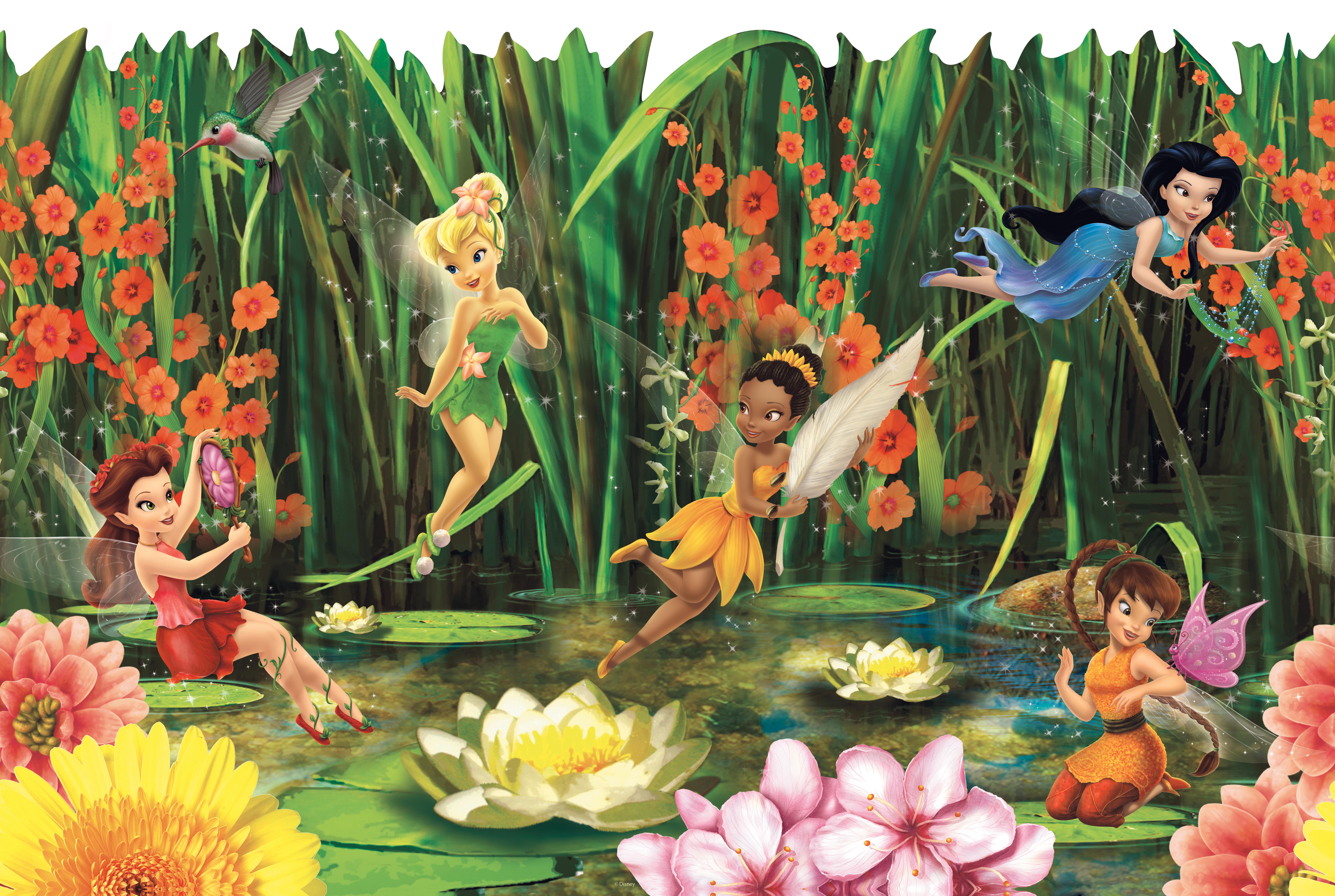 Trilli e fatine Disney giardino, 8100x5438 UHD, PC 4K