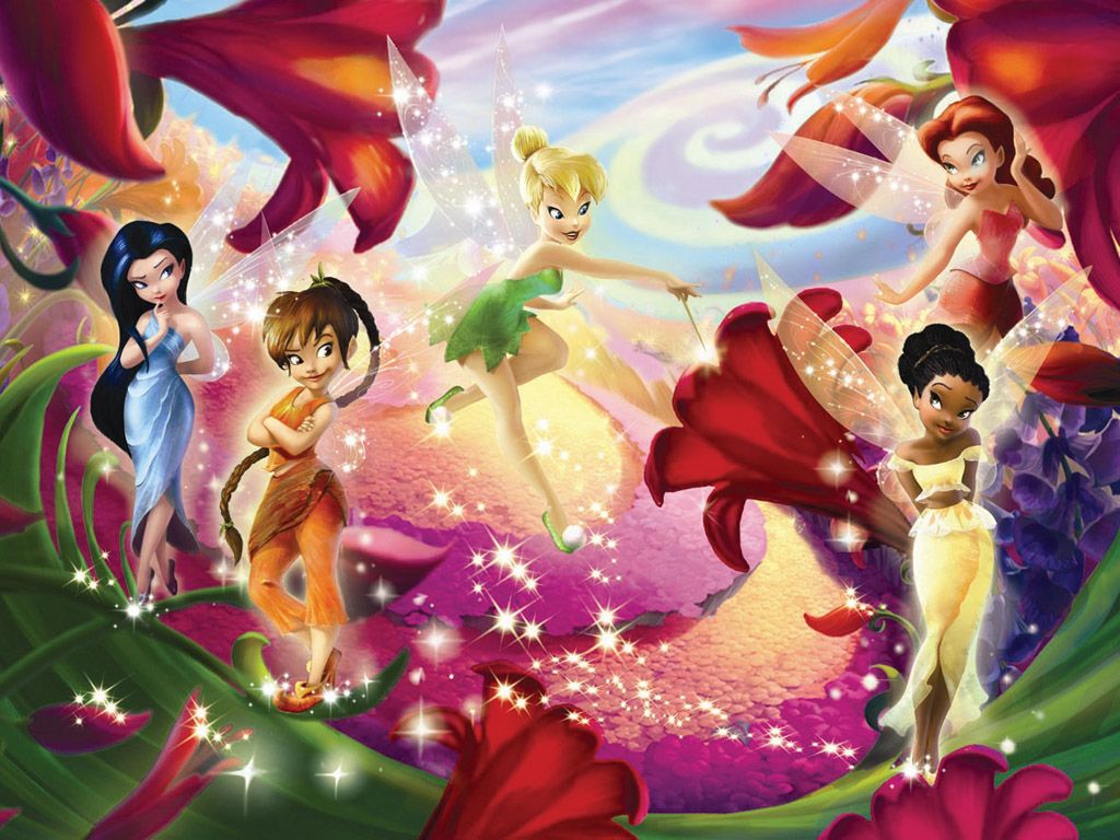 Fate Disney Trilli e amiche, 1024x768 HD, Laptop