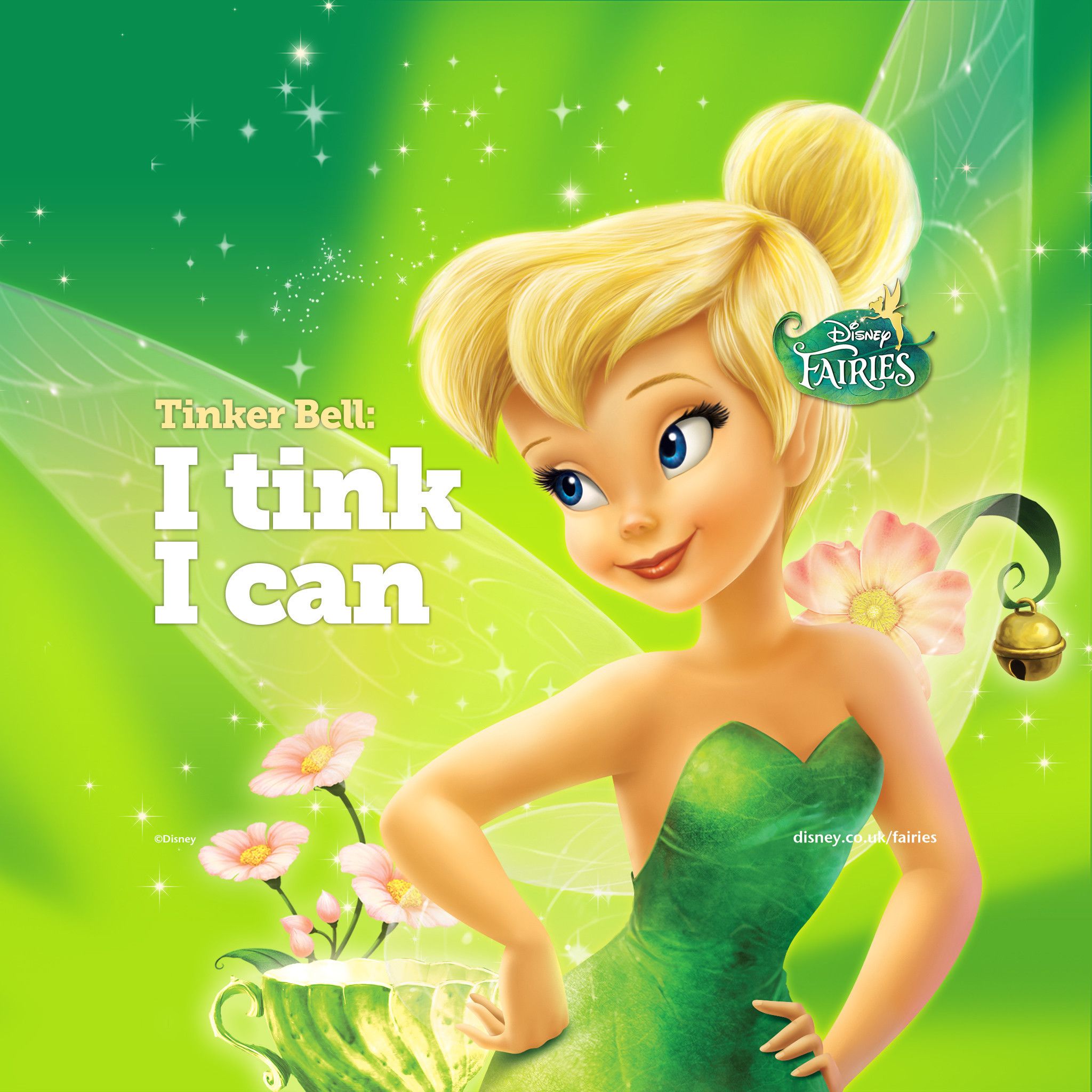Trilly Disney Fairies verde, 2048x2048 alta risoluzione, iMac