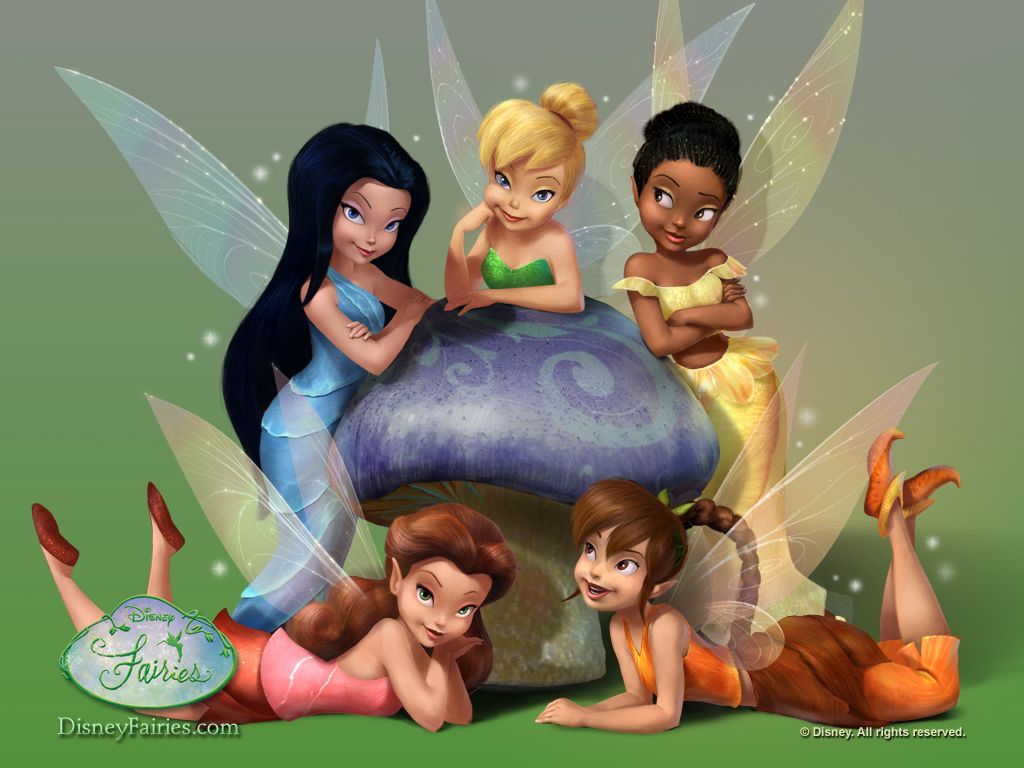 Gruppo fate Disney Trilli, 1024x768 HD, Laptop