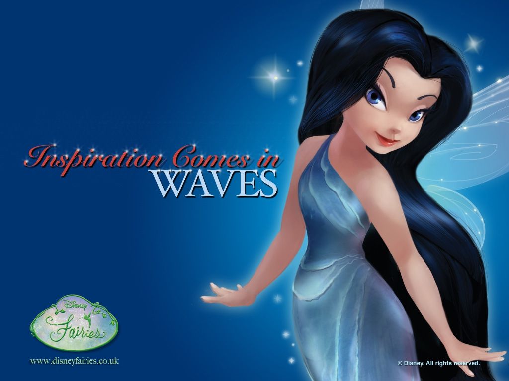 Fata Disney capelli neri blu, 1024x768 HD, PC
