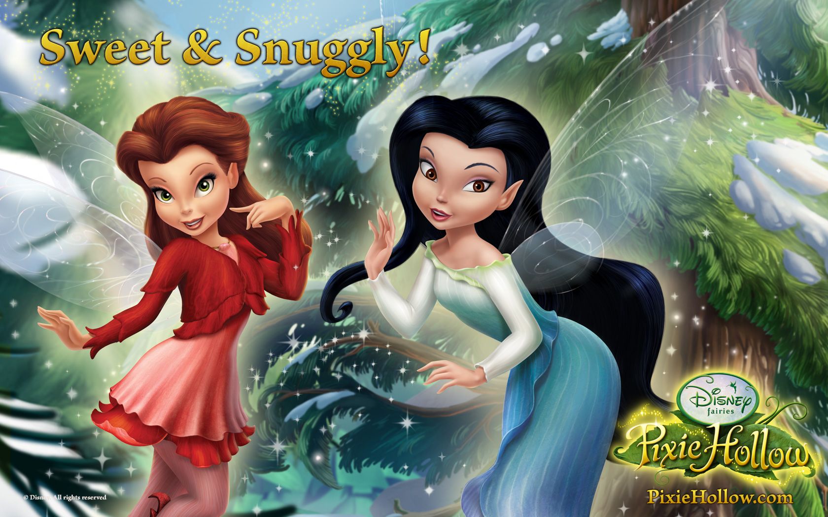 Fate Disney Pixie Hollow inverno, 1680x1050 900p, Desktop