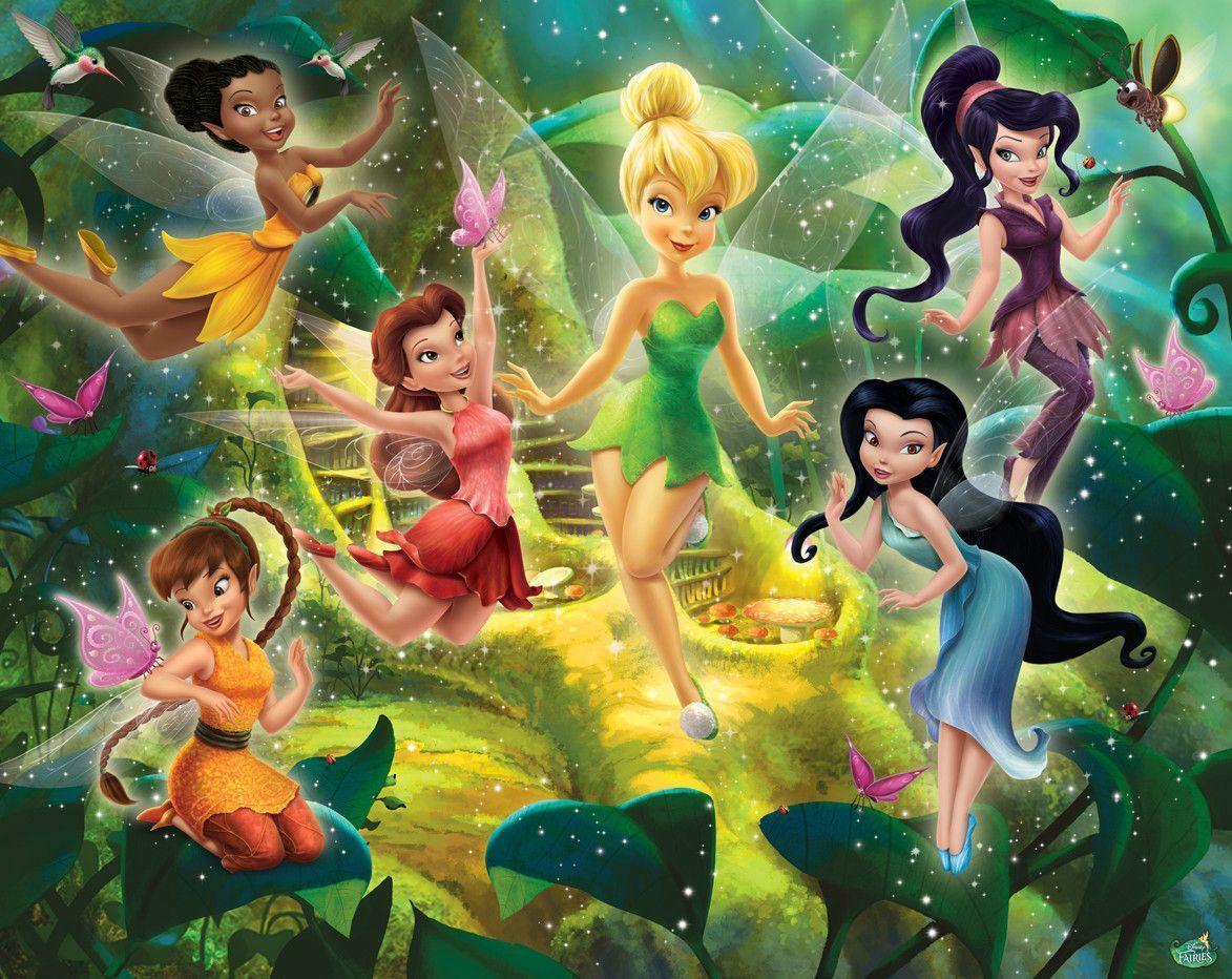 Trilli e fate Disney foresta, classici d'animazione, 1173x932 HD, Laptop