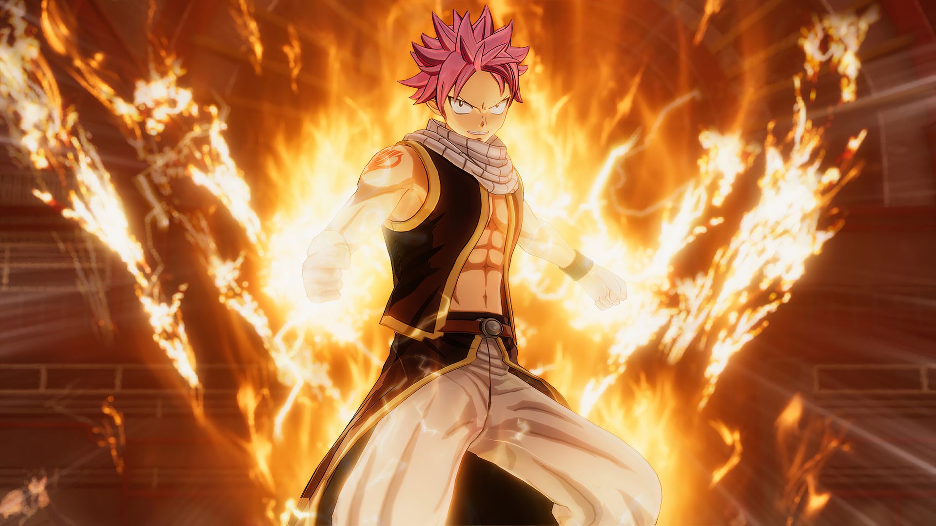 Natsu Dragneel Fairy Tail fiamme, manga, 1920x1080 Full HD 1080p, Desktop