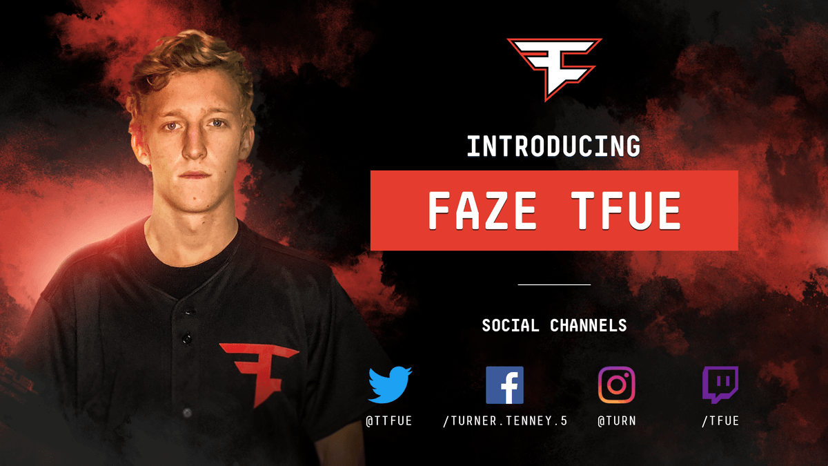 FaZe Tfue annuncio ingresso, 1200x675 HD, Laptop