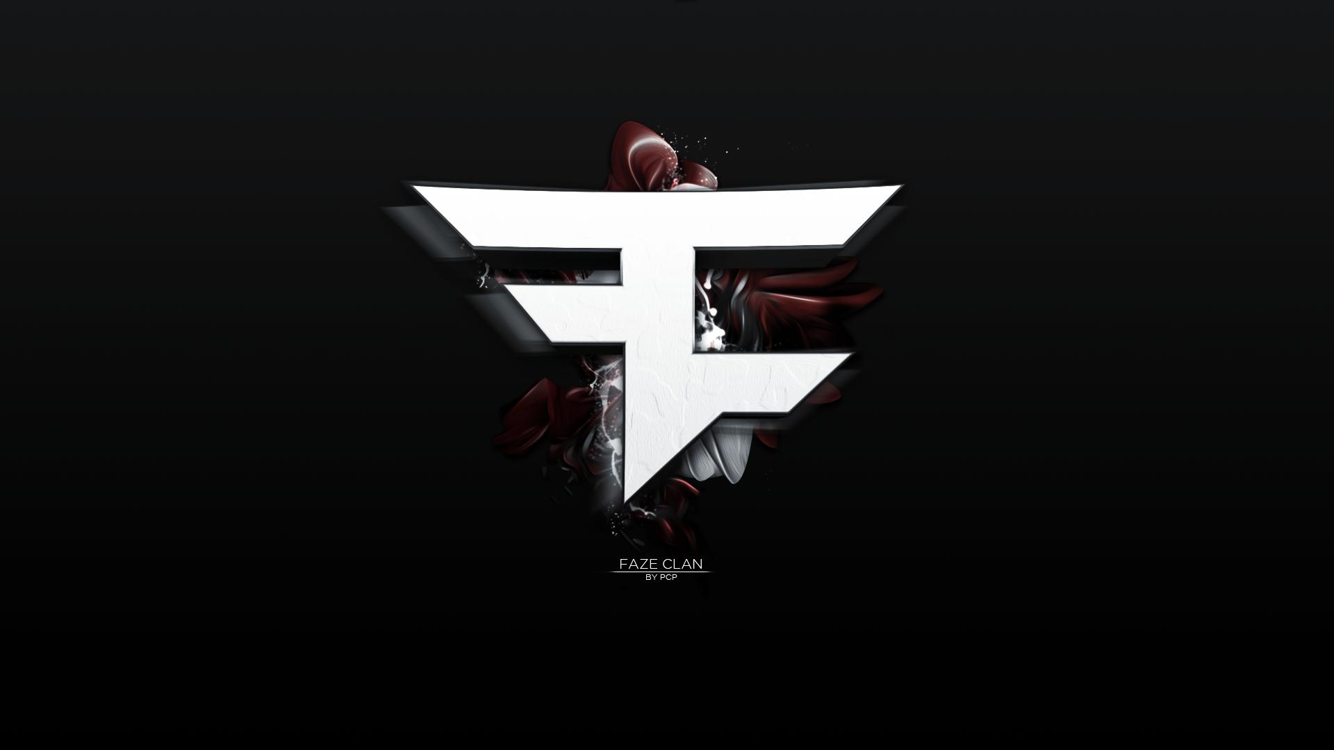 Logo FaZe Clan bianco nero, 1920x1080 1080p, PC Desktop