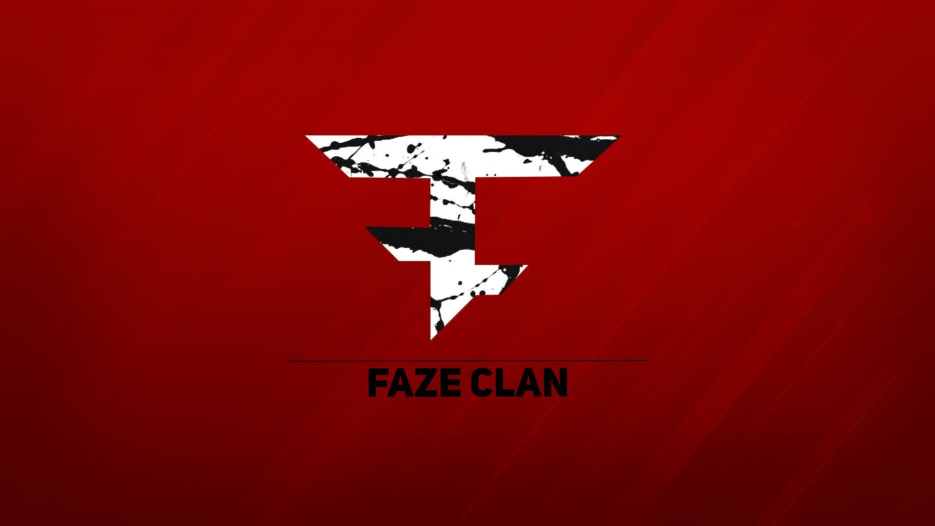 Logo FaZe Clan sfondo rosso, 1920x1080 Full HD 1080p, Desktop