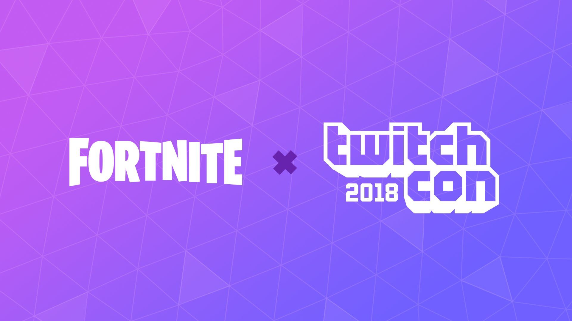 Fortnite x TwitchCon 2018 logo, 1920x1080 Full HD, Laptop