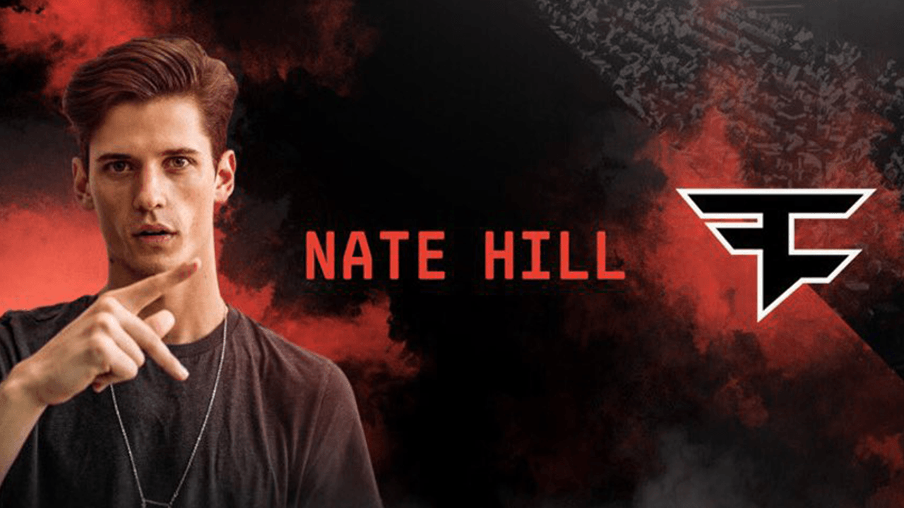 Nate Hill FaZe Clan logo, 1280x720 720p, Laptop