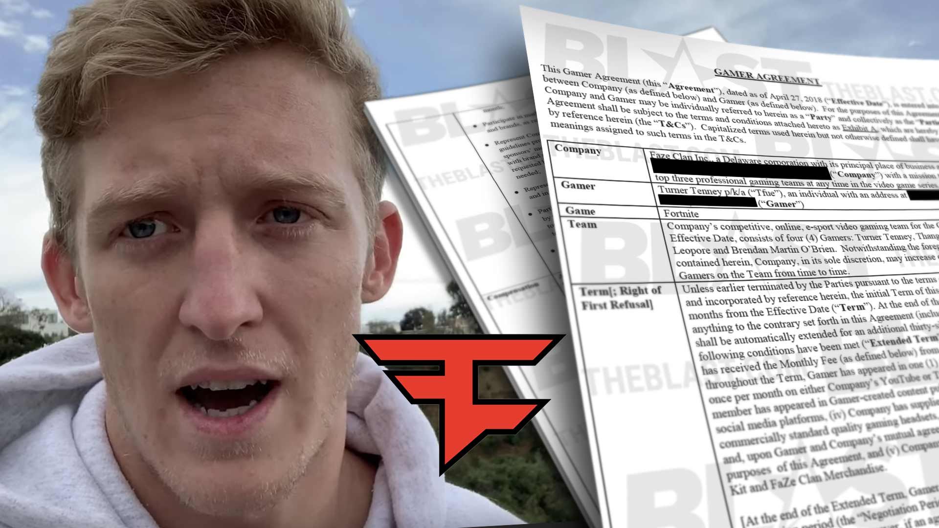 Logo FaZe Clan frammenti, 1920x1080 Full HD 1080p, PC